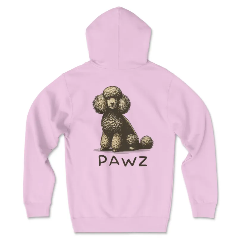 Poodle (Adult Hoodie) sold by PAWZ