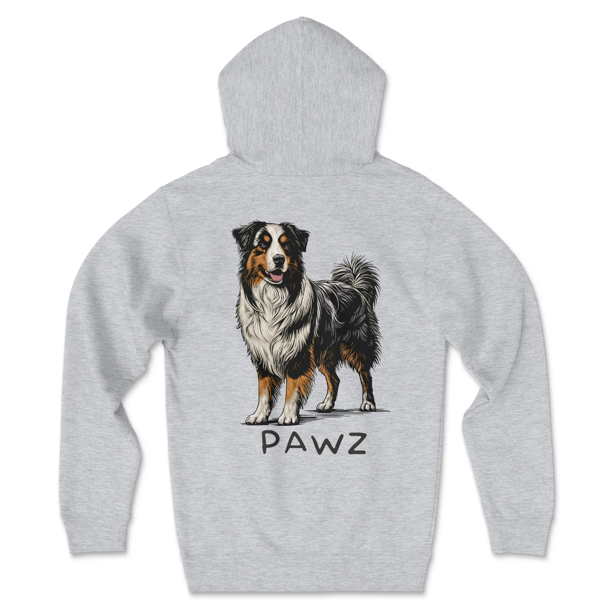 Aussie (Adult Hoodie) sold by PAWZ