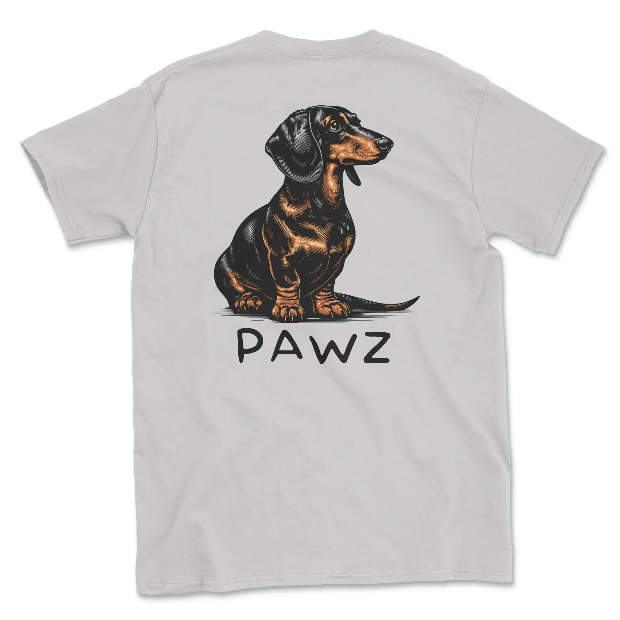 Dachshund (Adult Short Sleeve T-Shirt) sold by PAWZ