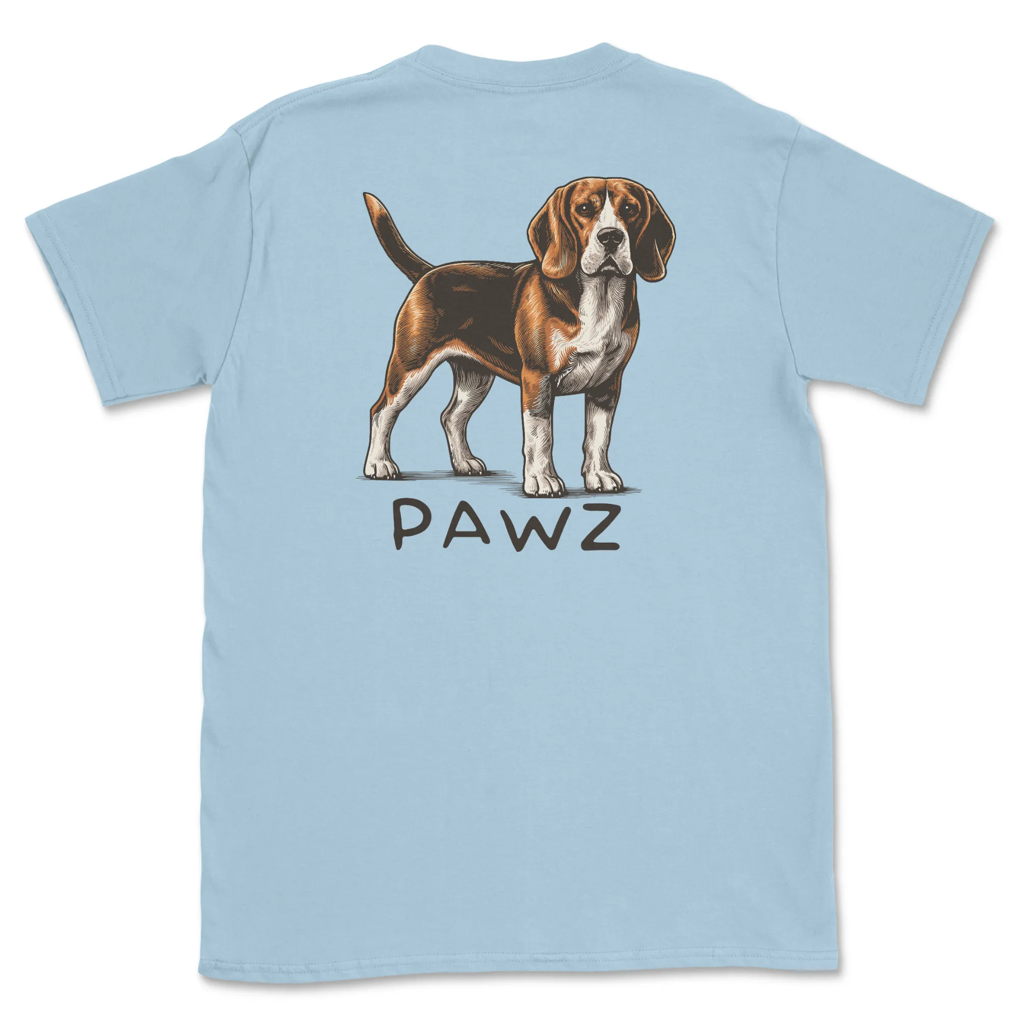Beagle (Adult Short Sleeve T-Shirt) sold by PAWZ