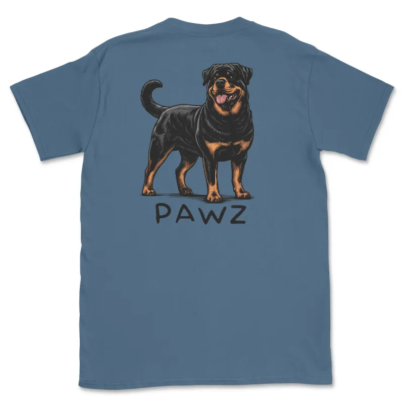 Rottweiler (Adult Short Sleeve T-Shirt) sold by PAWZ