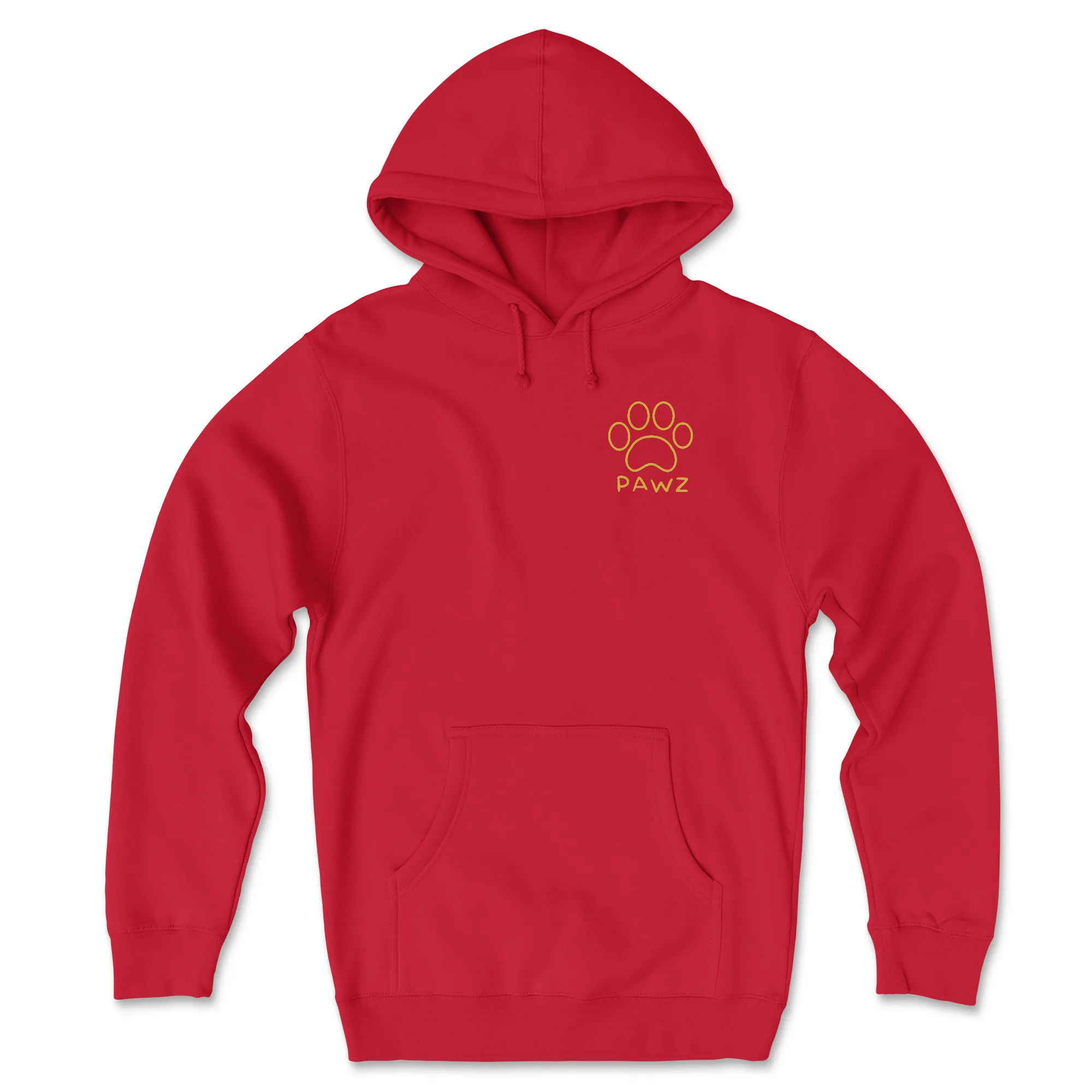 Trust - Red (Adult Hoodie) sold by PAWZ product image thumbnail 2