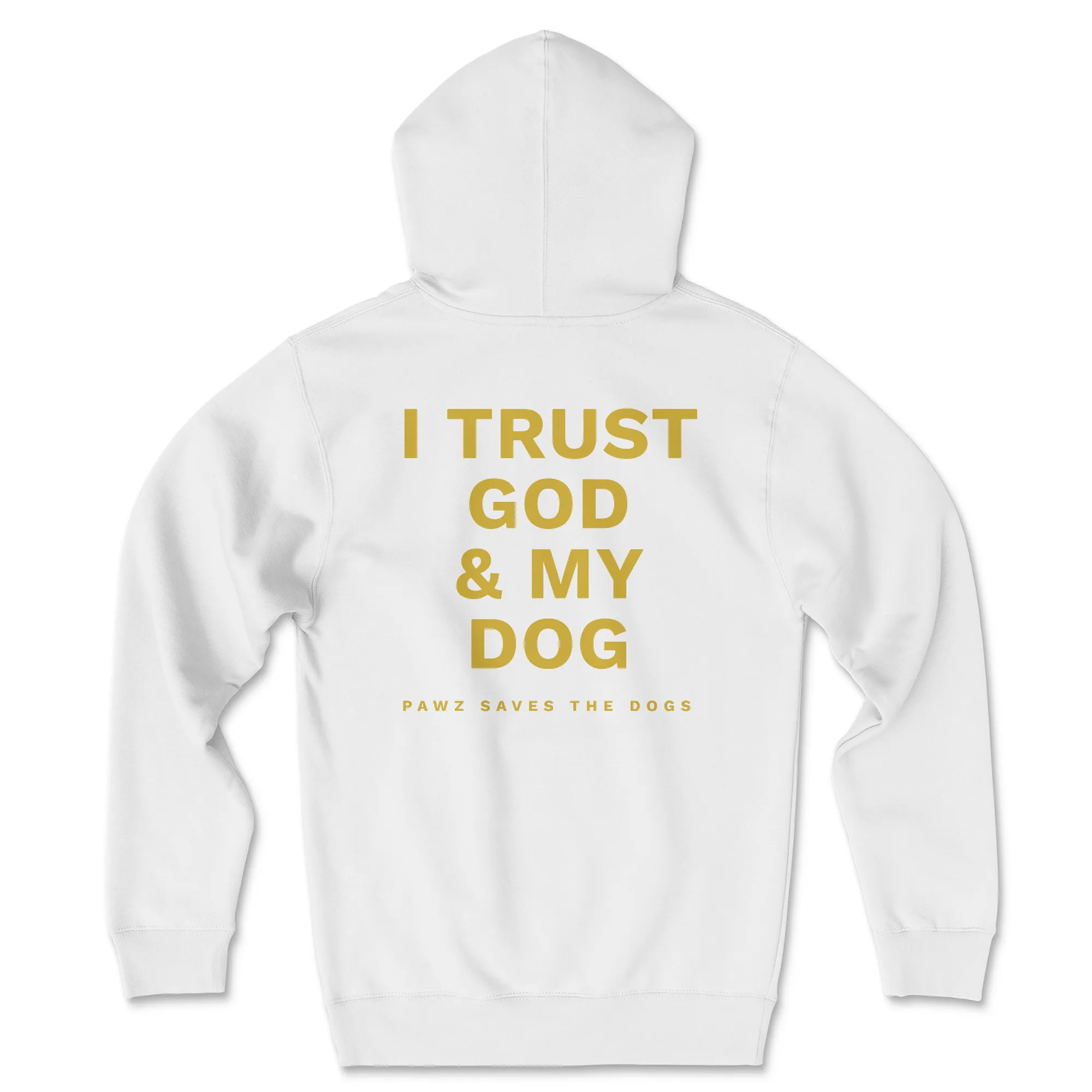 Trust - White (Adult Hoodie) sold by PAWZ