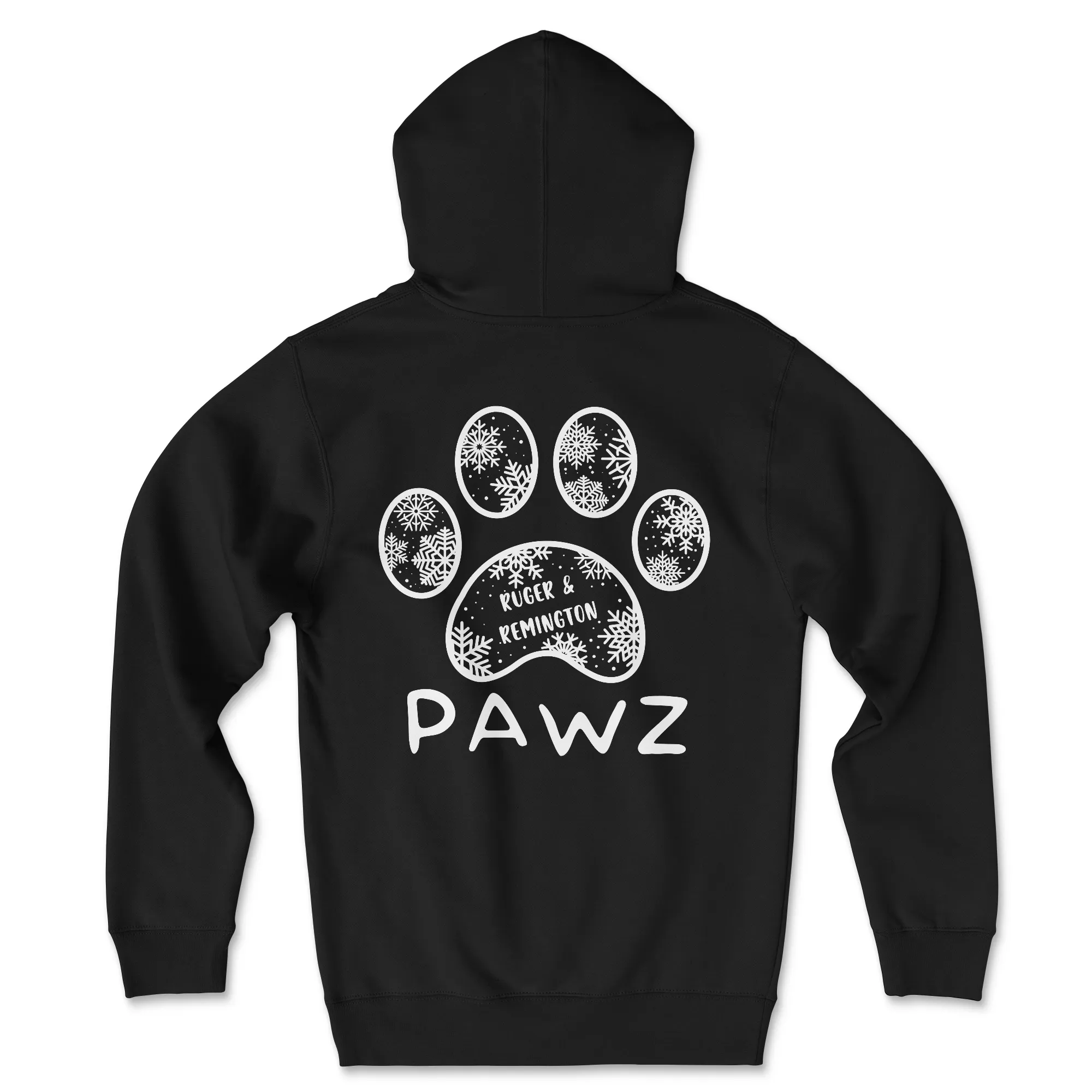 Ruger & Remington Snowflake (Adult Hoodie) sold by PAWZ