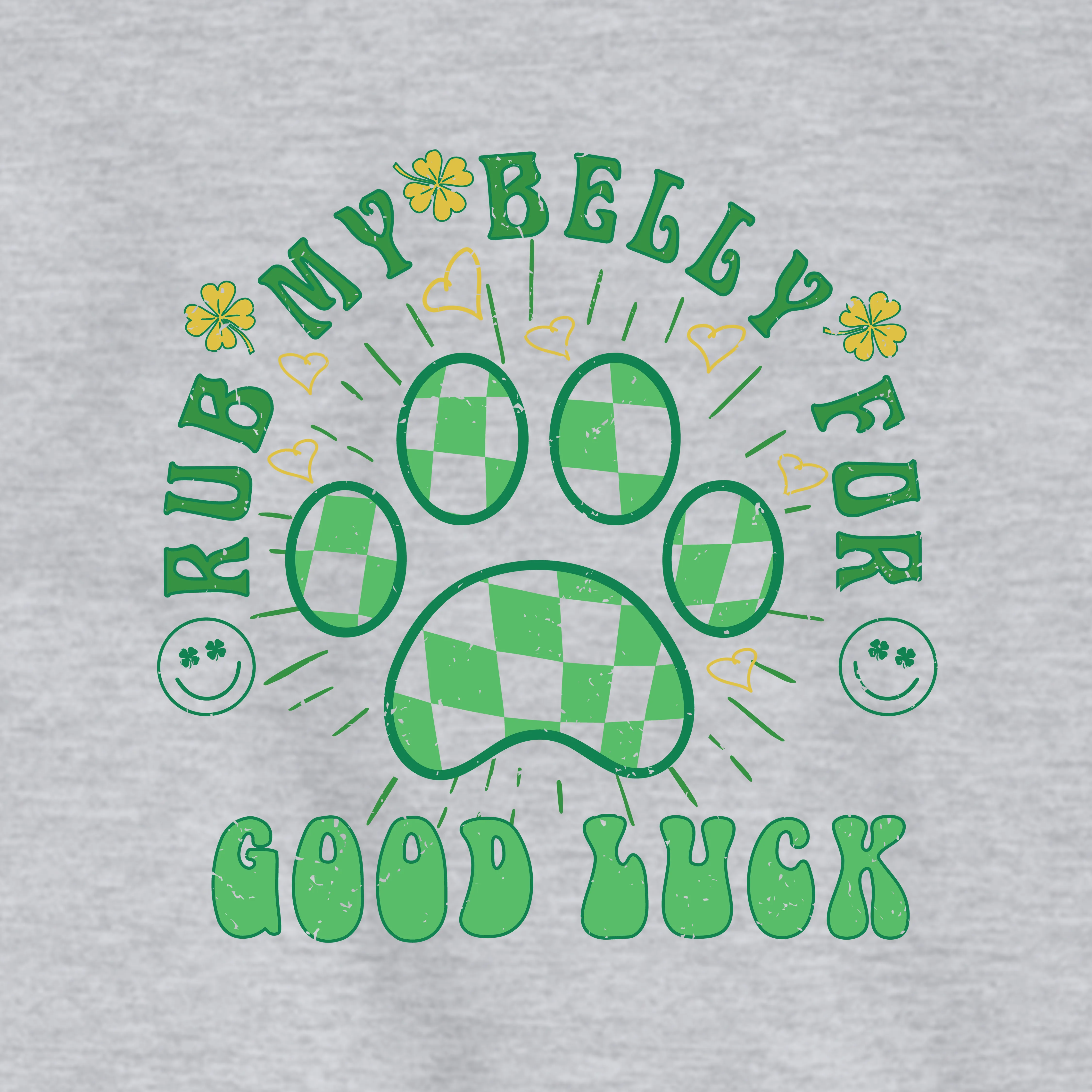 Rub My Belly (Adult Hoodie) sold by PAWZ product image thumbnail 3