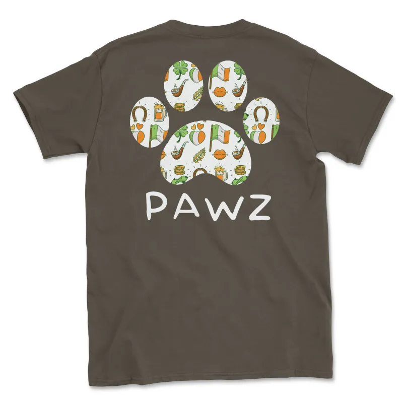 Irish Pattern (Adult Short Sleeve T-Shirt) sold by PAWZ