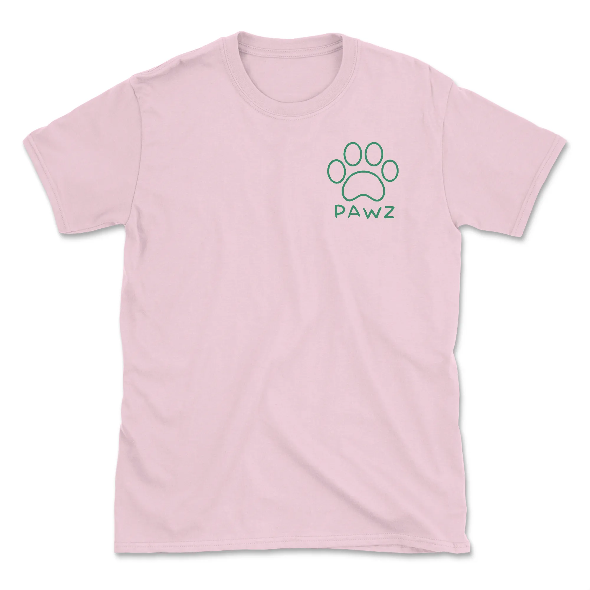 Lucky Pawz (Adult Short Sleeve T-Shirt) sold by PAWZ product image thumbnail 2