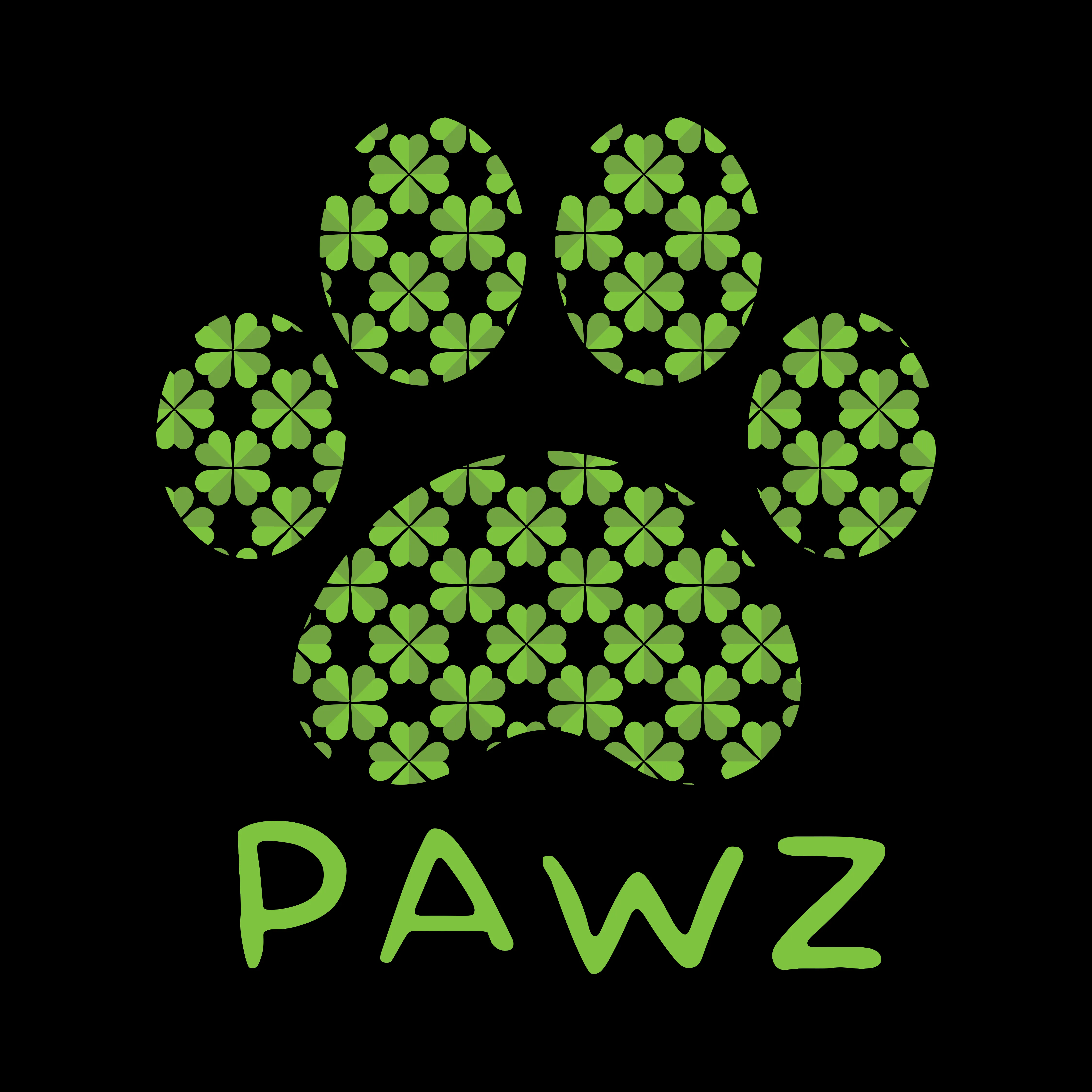 Clover Kaleidoscope (Adult Short Sleeve T-Shirt) sold by PAWZ product image thumbnail 3