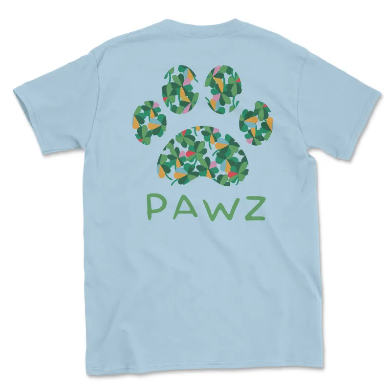 Mosaic Clover (Adult Short Sleeve T-Shirt) sold by PAWZ