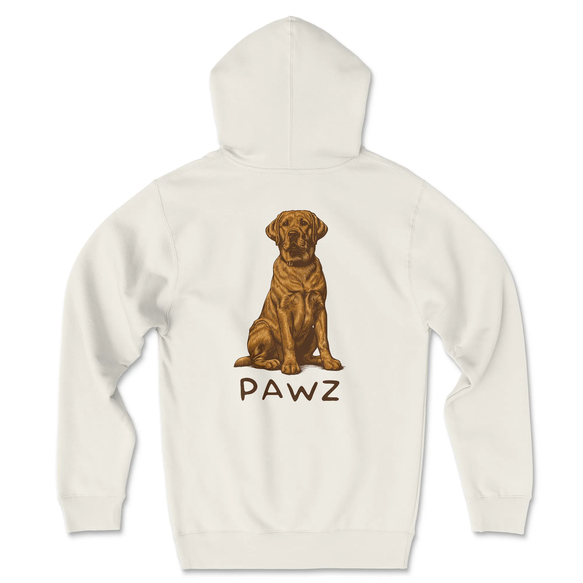 Yellow Labrador Retriever (Adult Hoodie) sold by PAWZ
