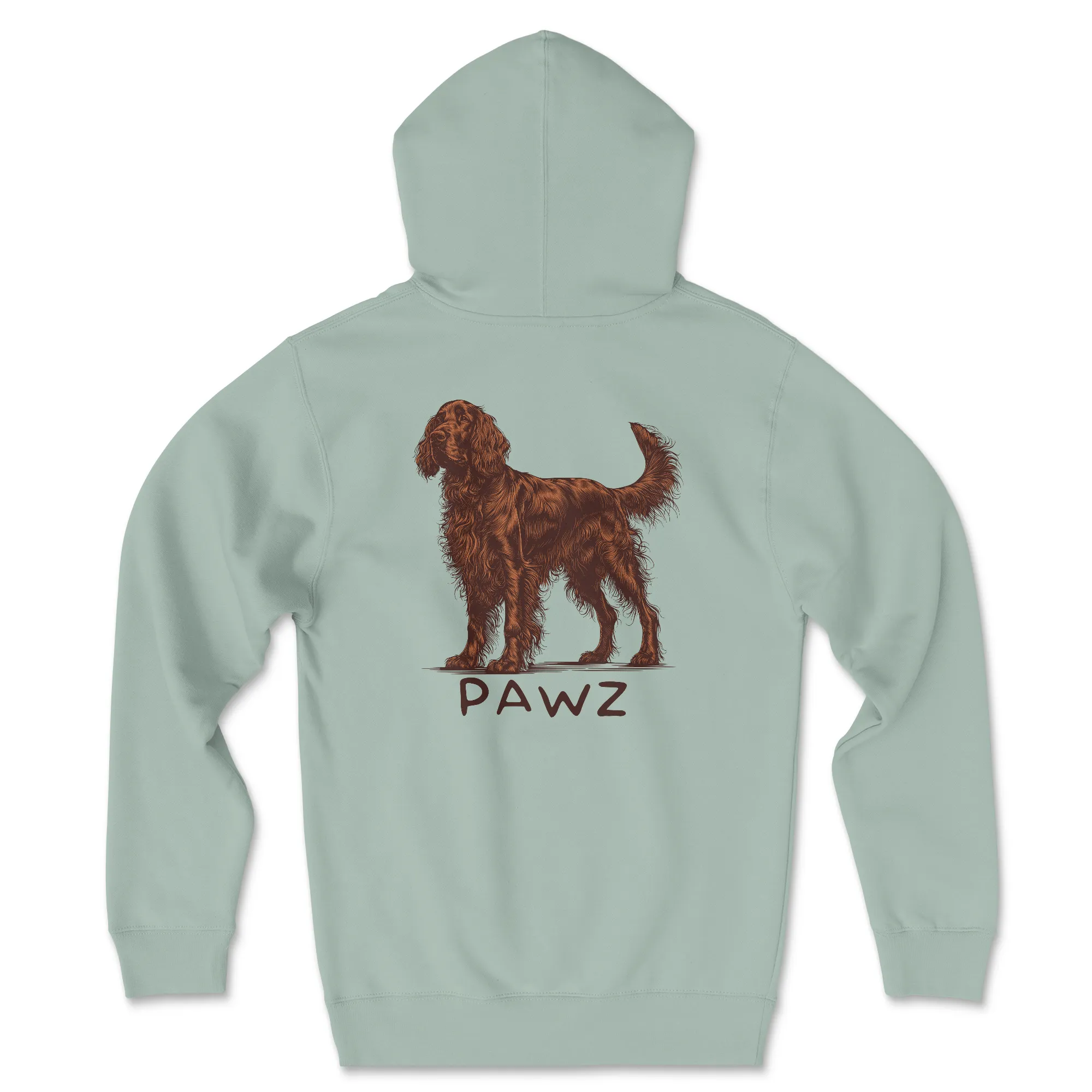Red Setter (Adult Hoodie) sold by PAWZ