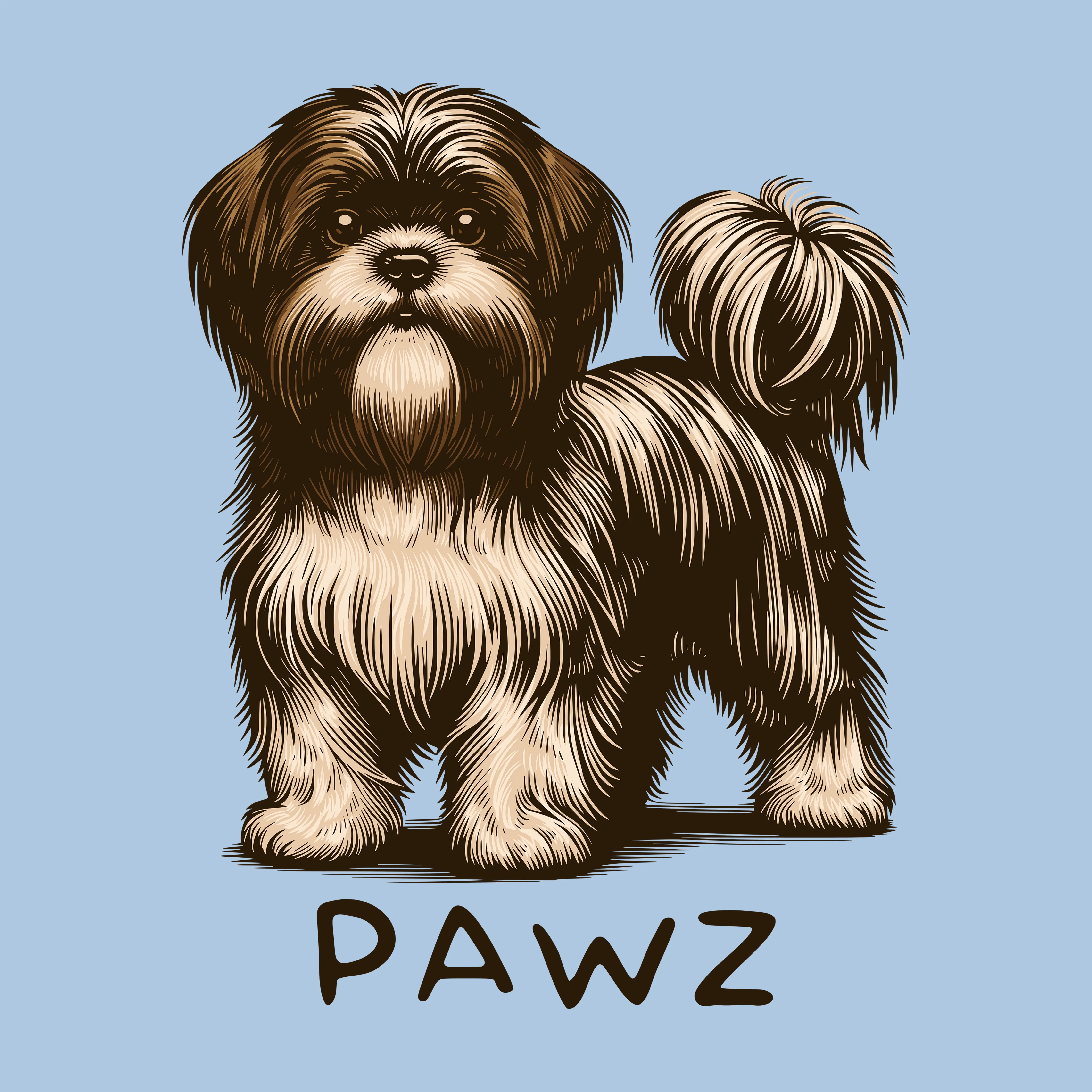 Shih Tzu (Adult Hoodie) sold by PAWZ product image thumbnail 3
