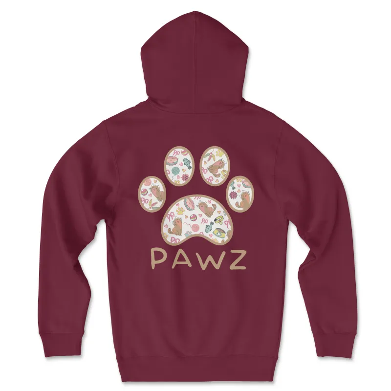 Agile Pawz (Adult Hoodie) made by PAWZ