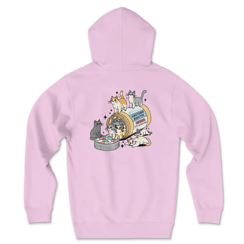 Serotonin Cat (Adult Hoodie) sold by PAWZ