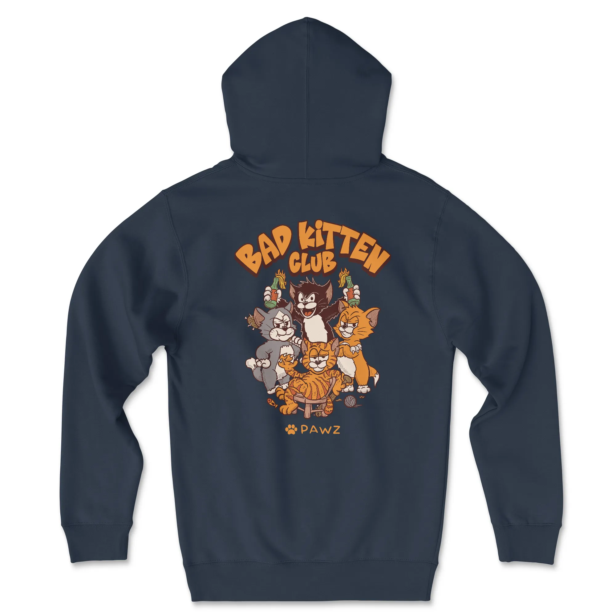 Bad Kitten Club - (Adult Hoodie) sold by PAWZ