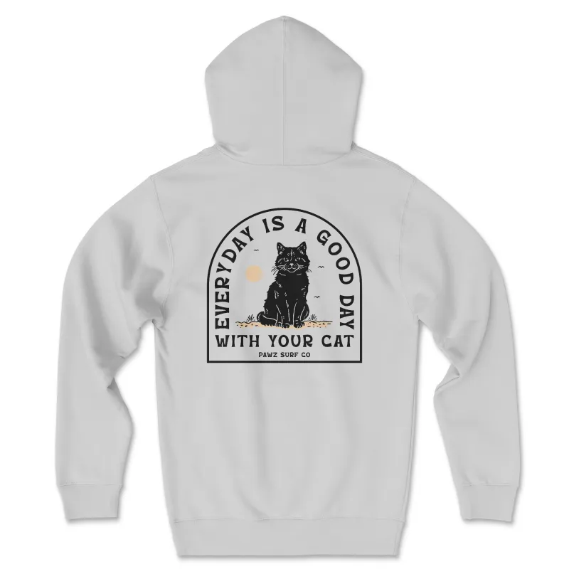 Good Day - Grey (Adult Hoodie) sold by PAWZ