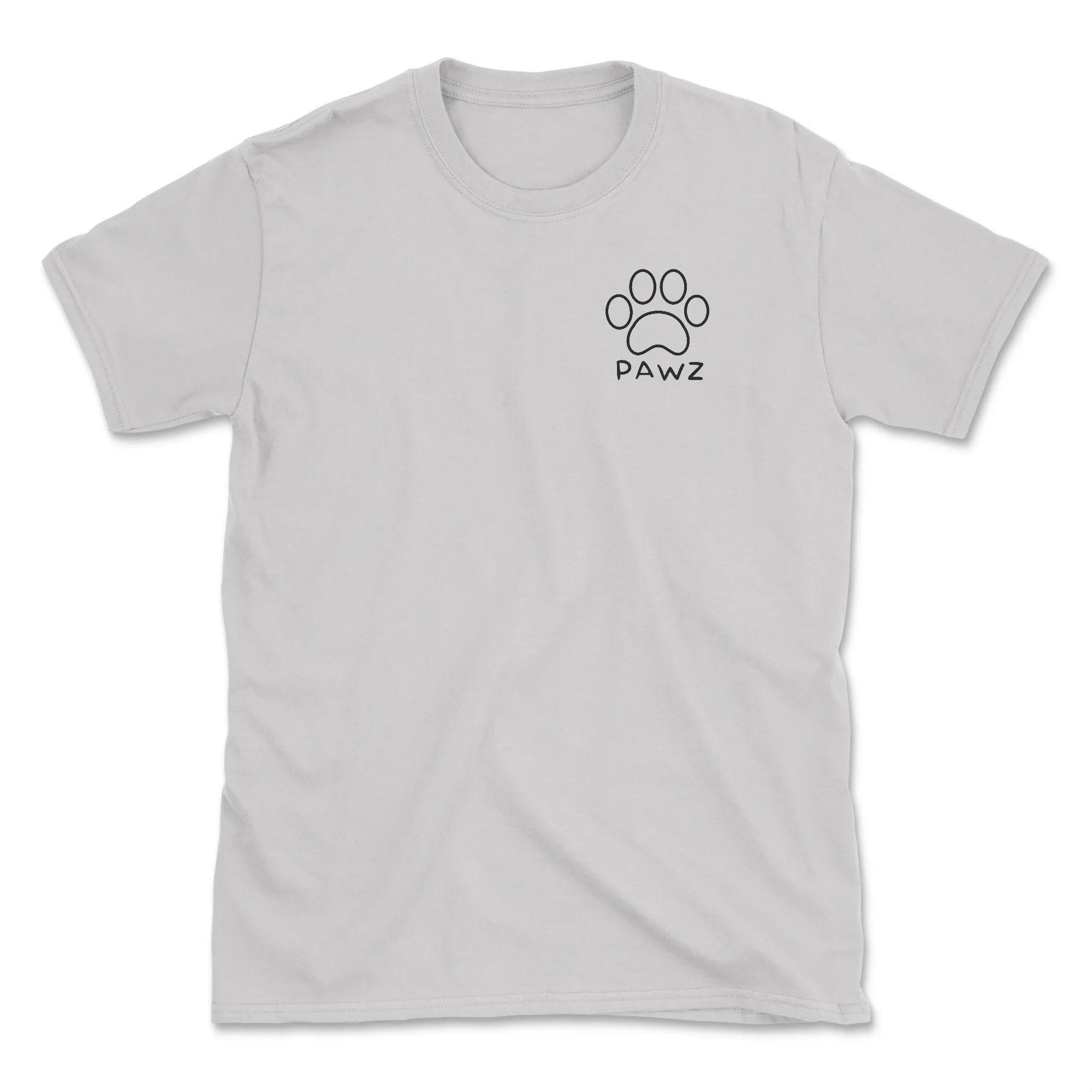 Good Day Cat - Ice Grey (Adult Short Sleeve T-Shirt) sold by PAWZ product image thumbnail 2