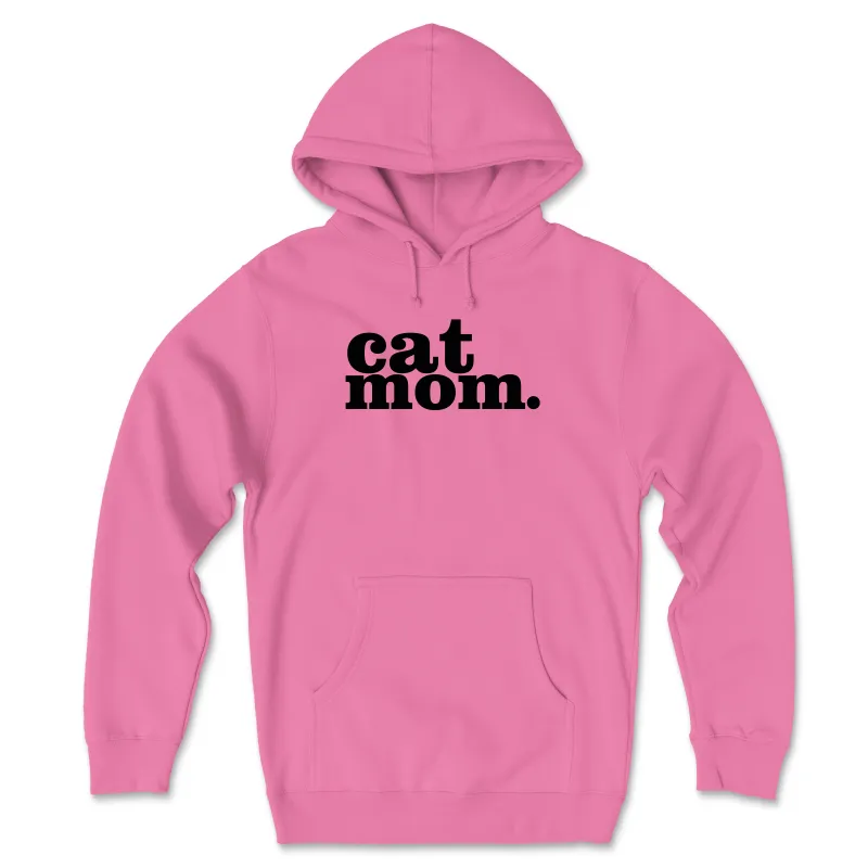 Cat Mom - Front Print (Adult Hoodie) sold by PAWZ