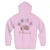 Lunar Pawz - Light Pink (Adult Hoodie) sold by PAWZ