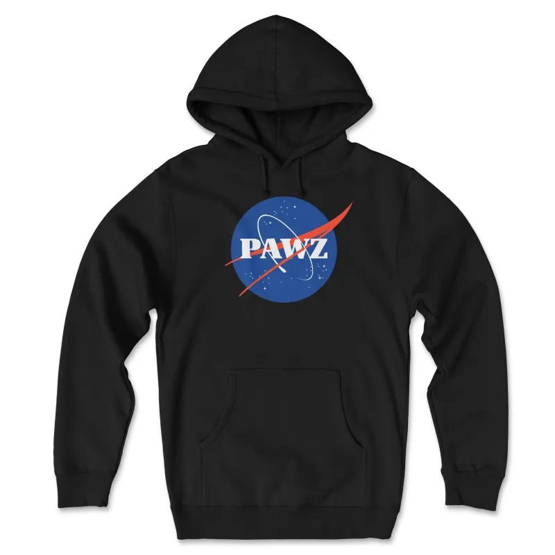 Pawz Logo - Front Print (Adult Hoodie) sold by PAWZ