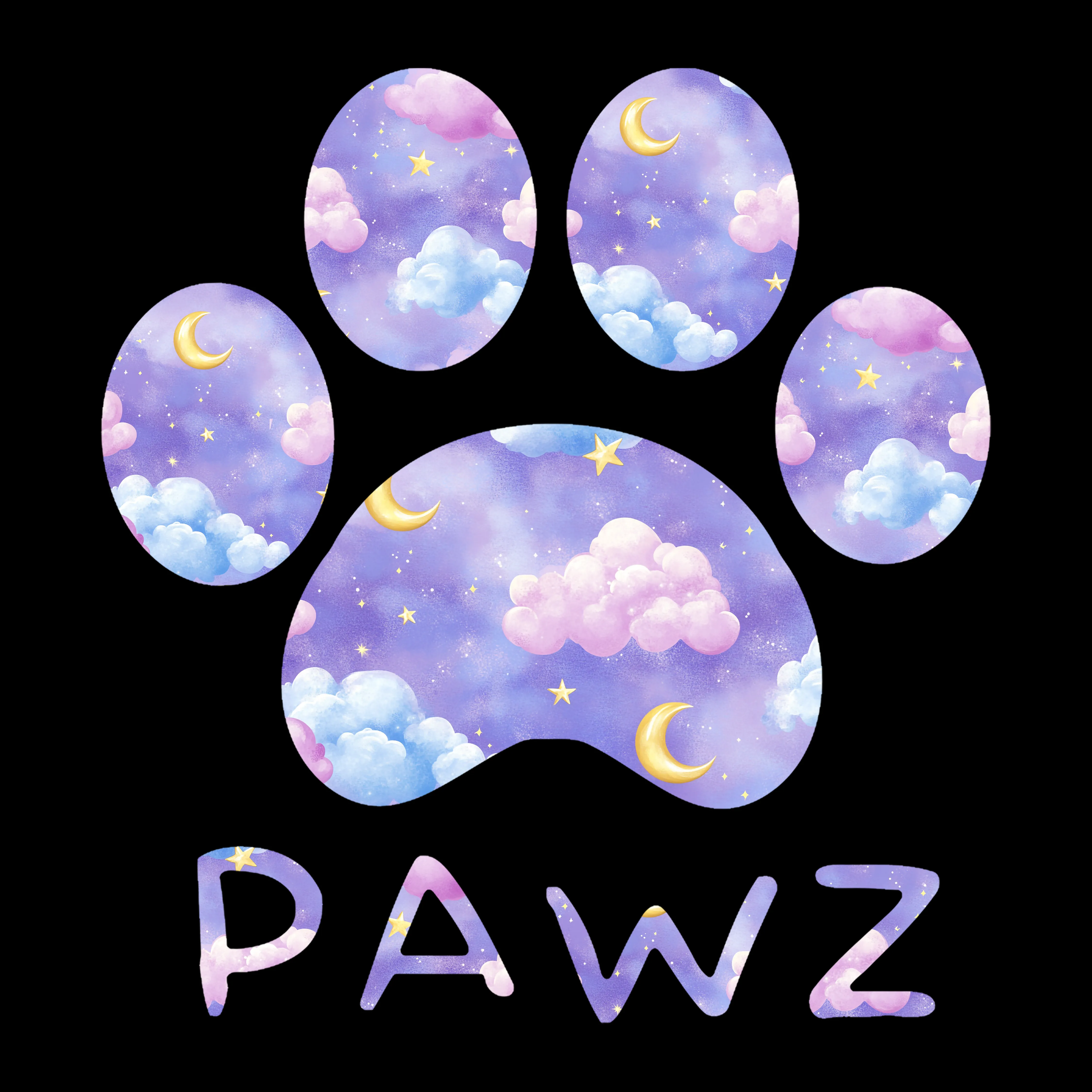 Dreamy Pawz (Adult Hoodie) sold by PAWZ product image thumbnail 3