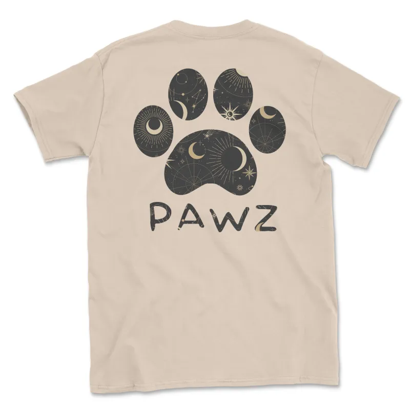 Astrological Pawz (Adult Short Sleeve T-Shirt) sold by PAWZ