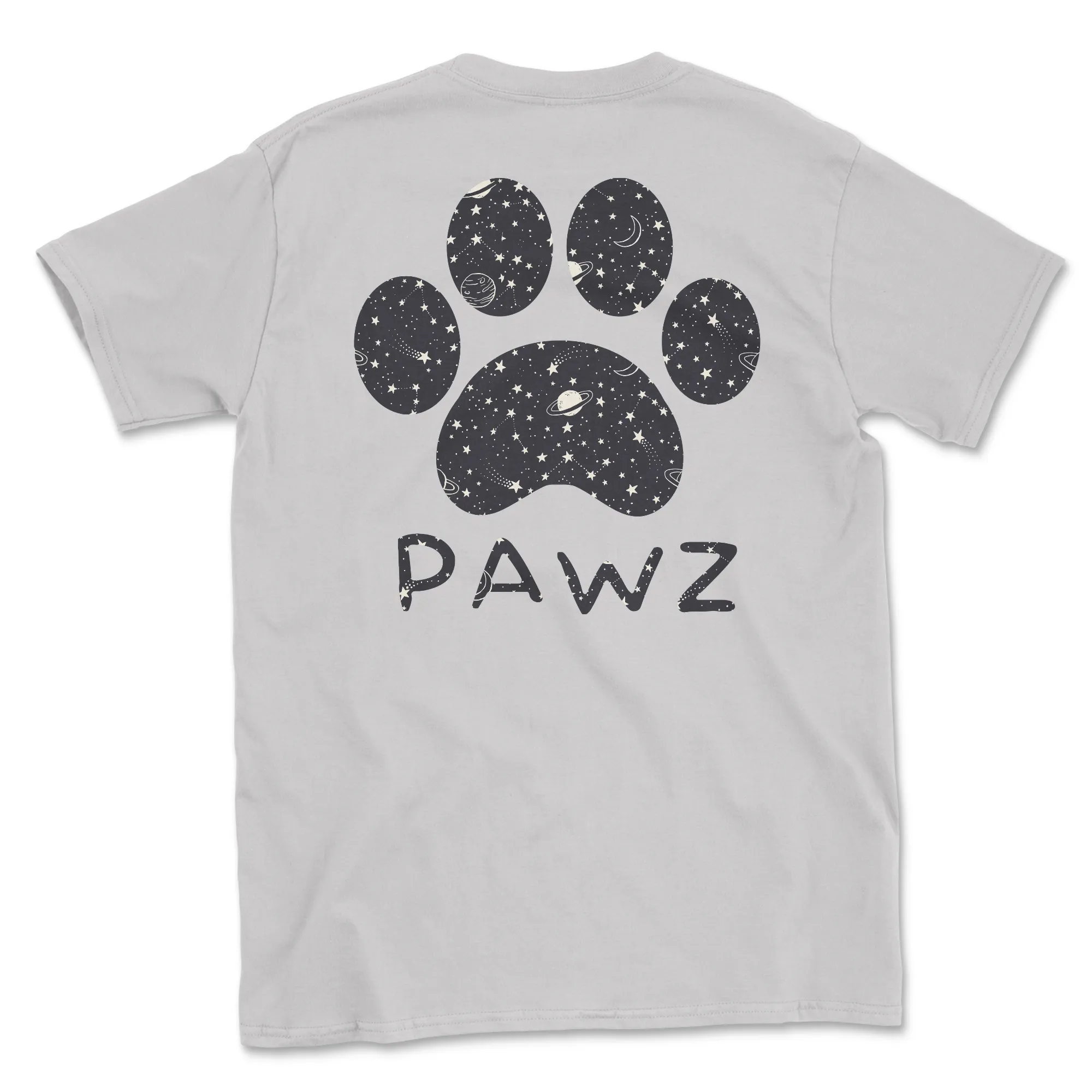 Galactic Pawz (Adult Short Sleeve T-Shirt) sold by PAWZ