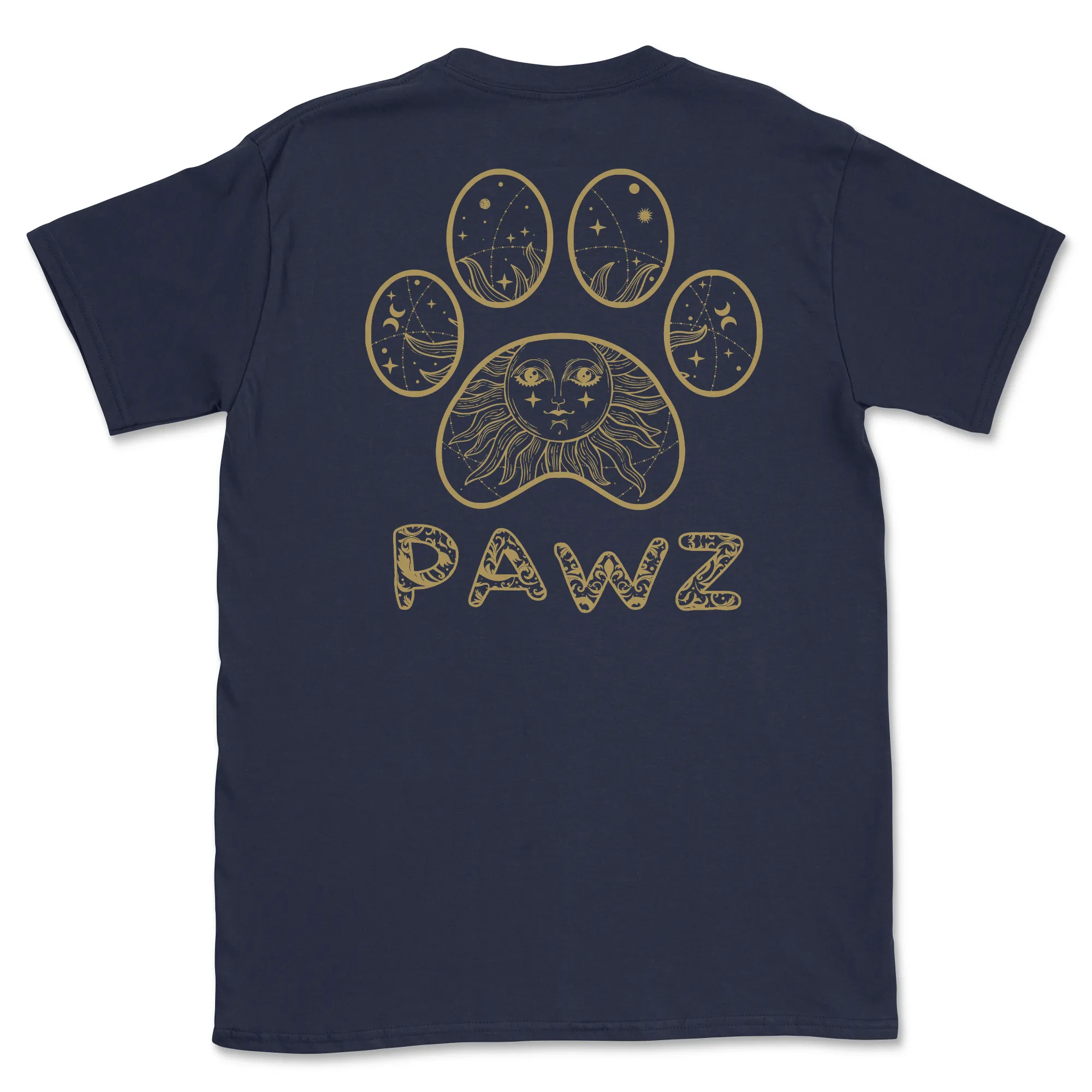 Celestial Pawz (Adult Short Sleeve T-Shirt) sold by PAWZ