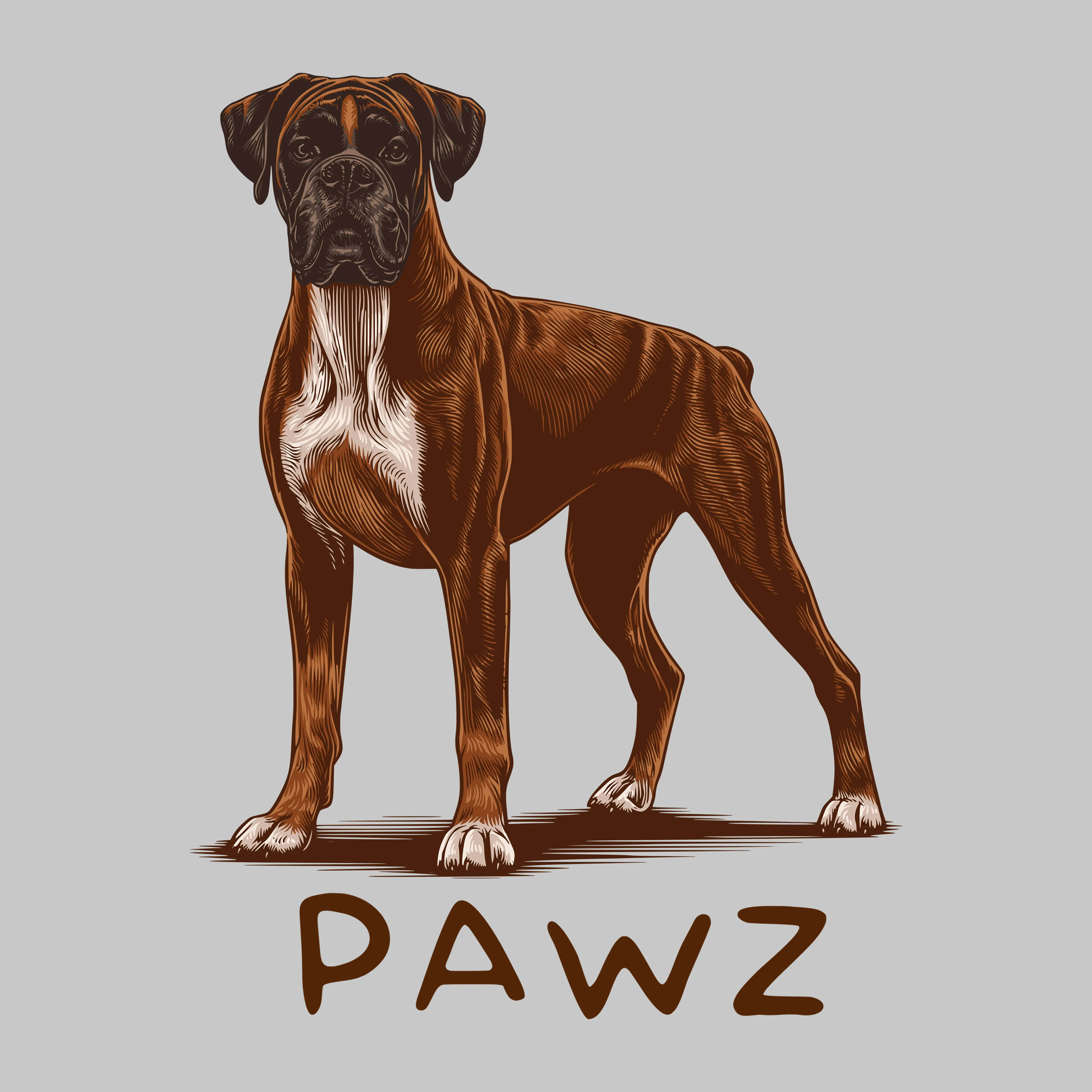 Boxer (Adult Hoodie) sold by PAWZ product image thumbnail 3