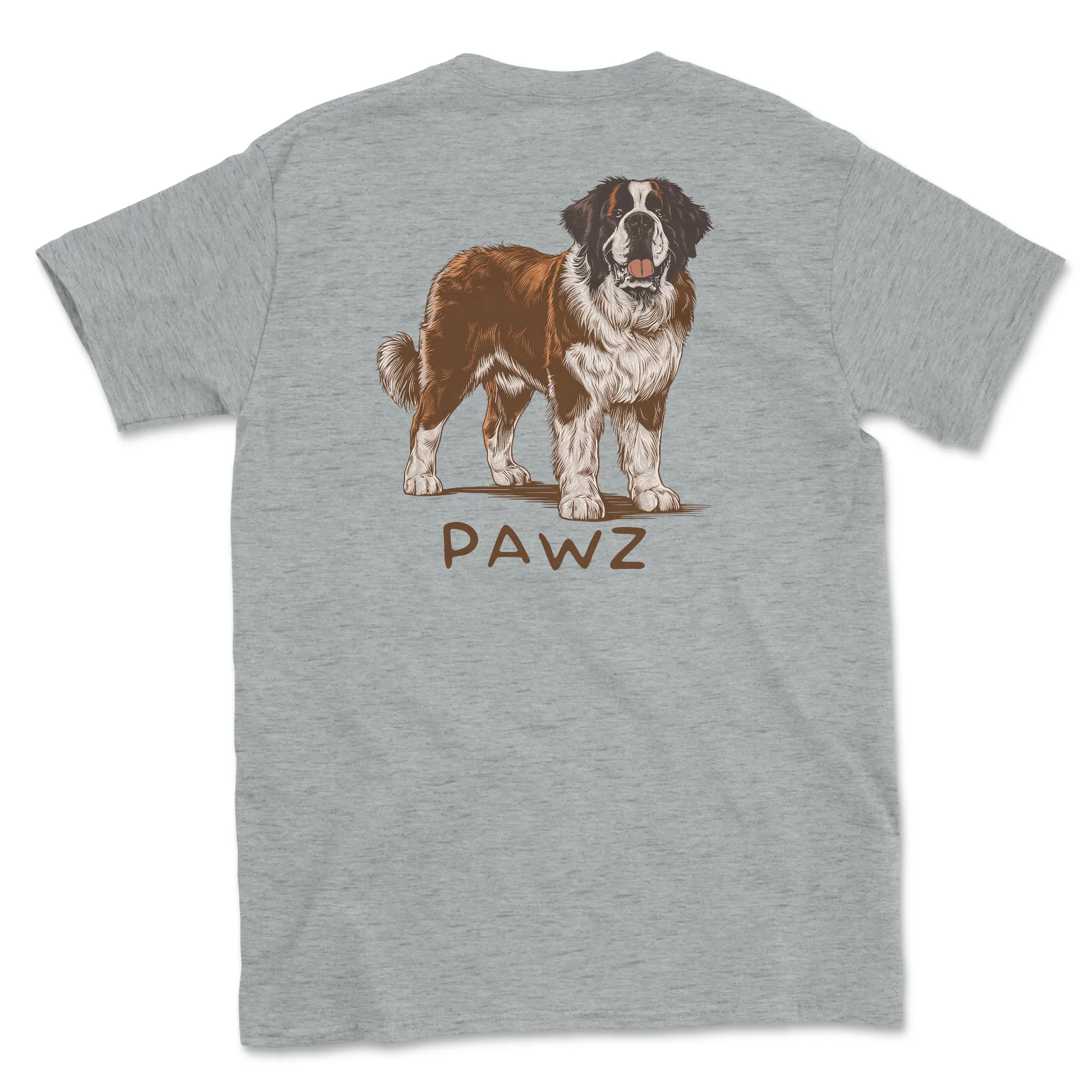 St. Bernard (Adult Short Sleeve T-Shirt) sold by PAWZ