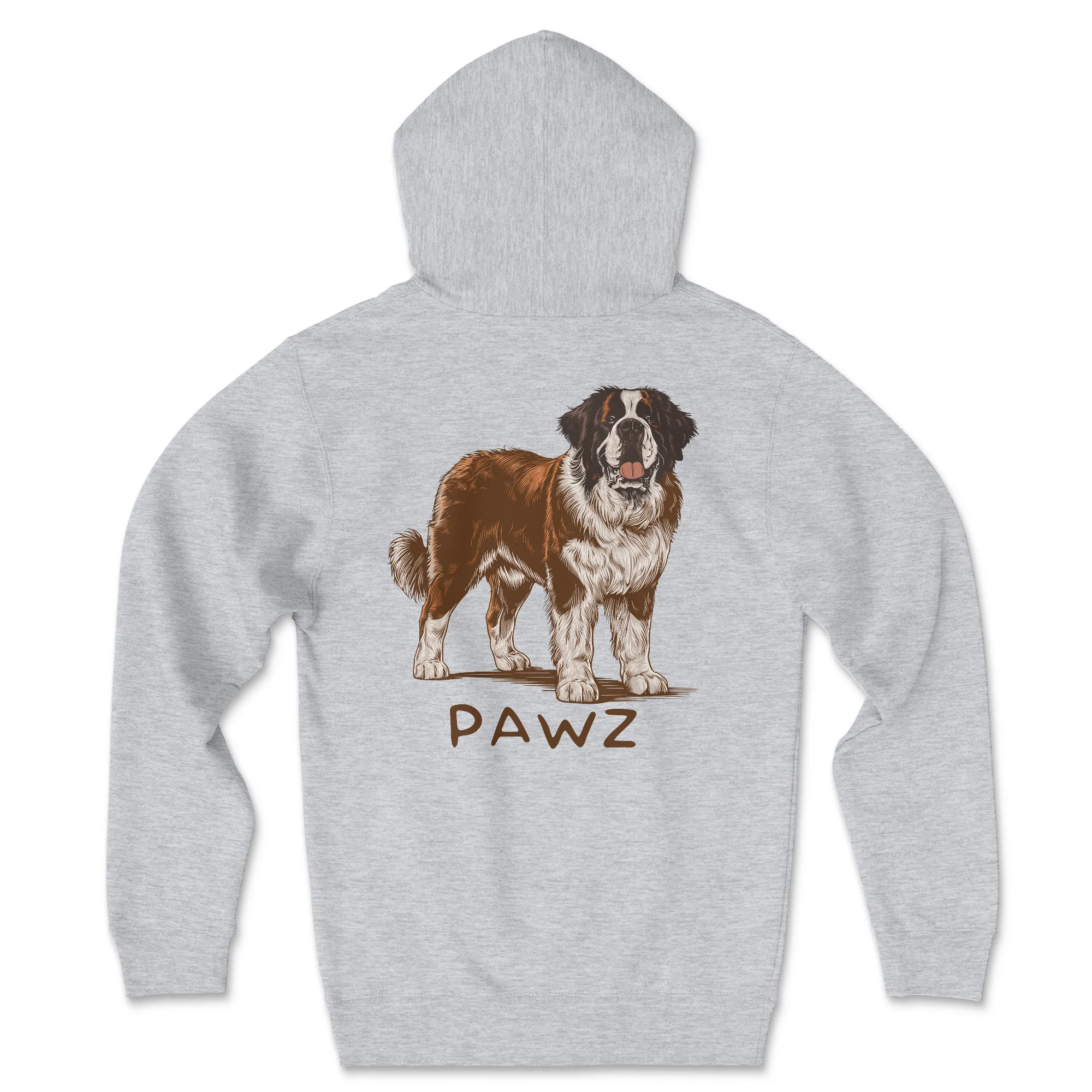 St. Bernard (Adult Hoodie) sold by PAWZ