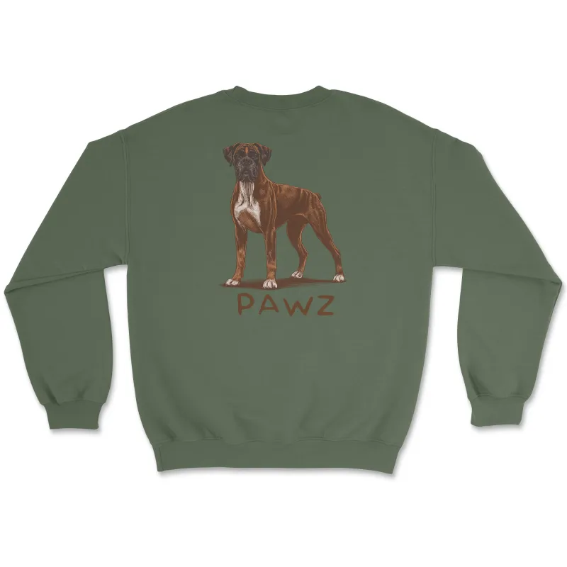 Boxer (Adult Crewneck) sold by PAWZ