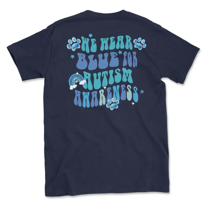 Waves of Blue (Adult Short Sleeve T-Shirt) sold by PAWZ