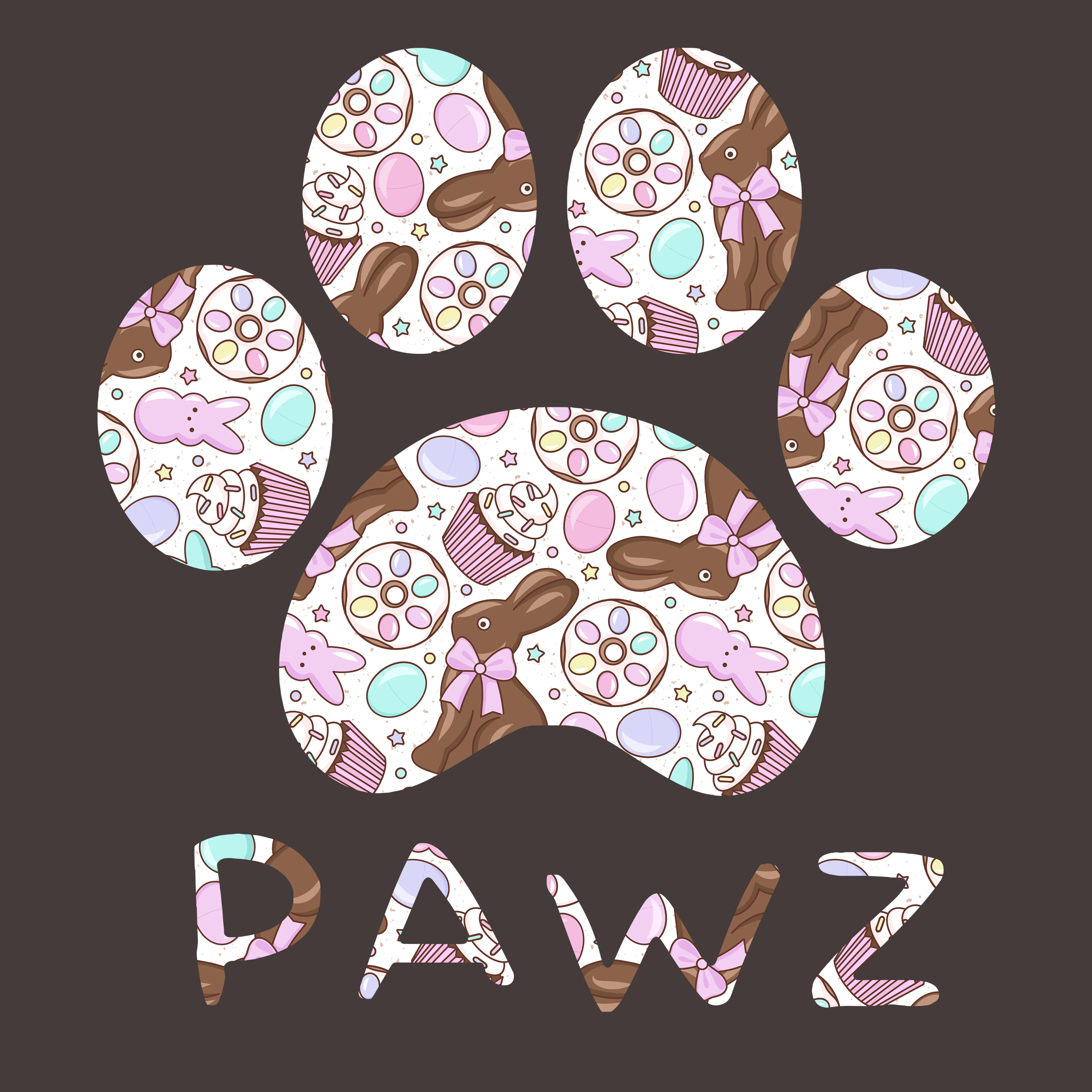 Chocolate Cheer (Adult Hoodie) sold by PAWZ product image thumbnail 3