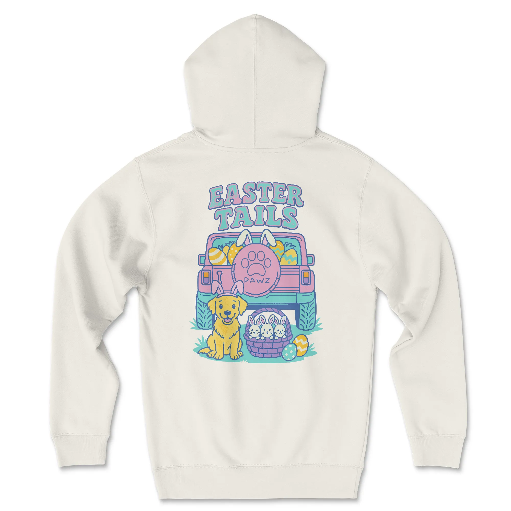 Easter Tails (Adult Hoodie) sold by PAWZ