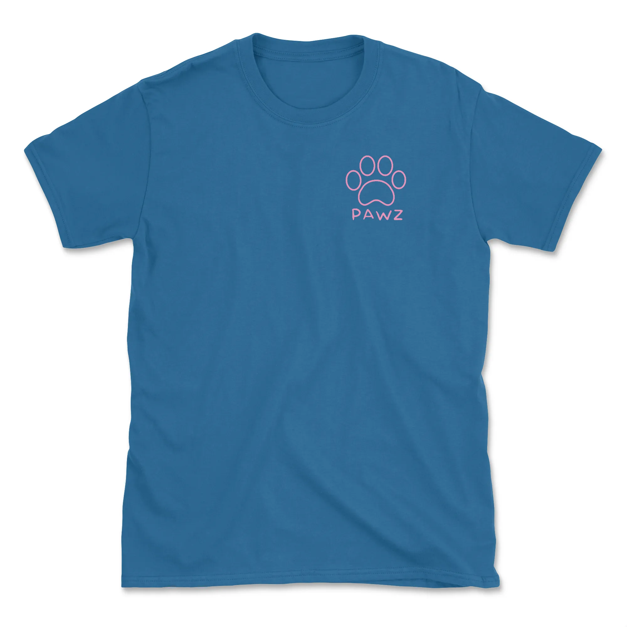 Pastel Pawz - Sapphire (Adult Short Sleeve T-Shirt) sold by PAWZ product image thumbnail 2
