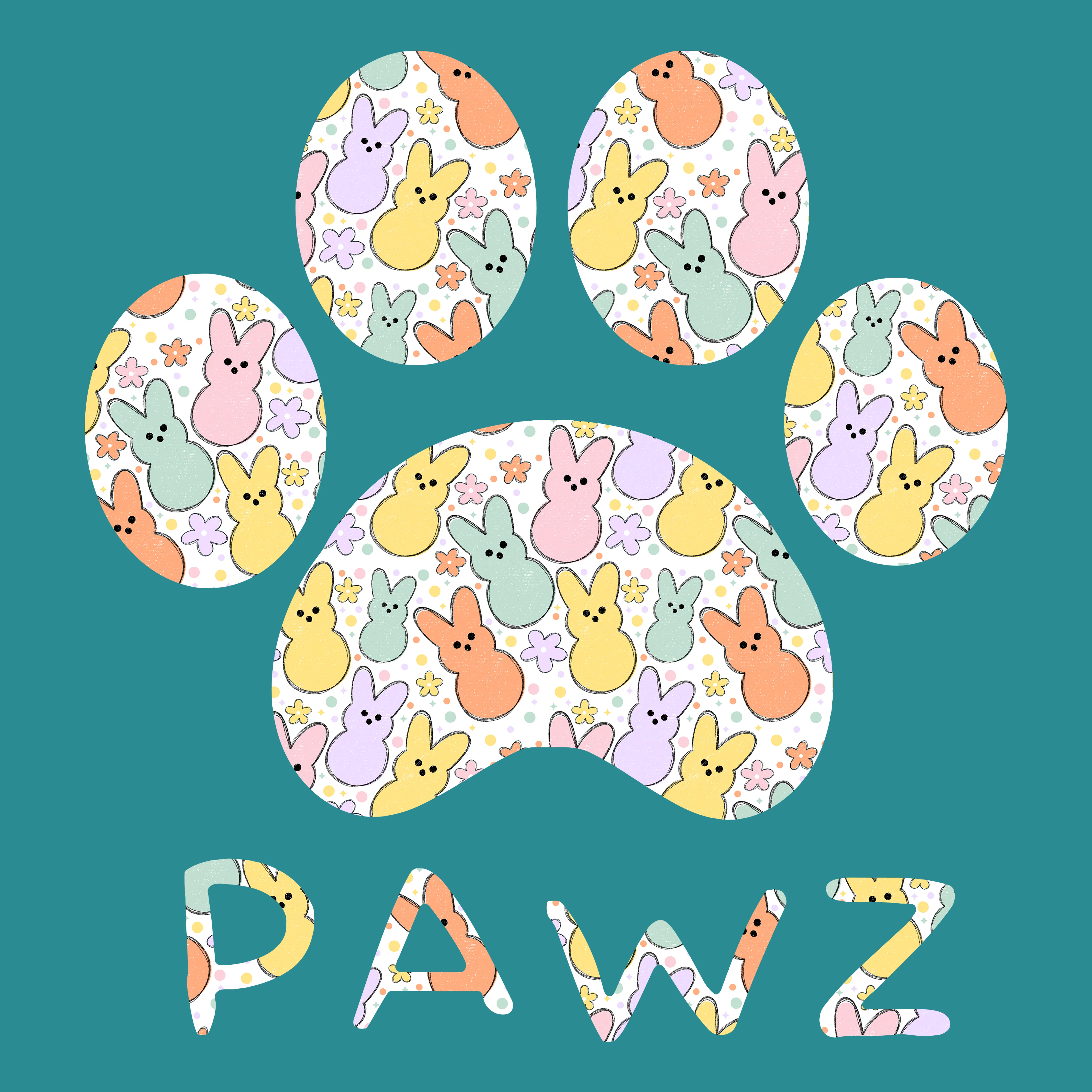 Peepz (Adult Short Sleeve T-Shirt) sold by PAWZ product image thumbnail 3