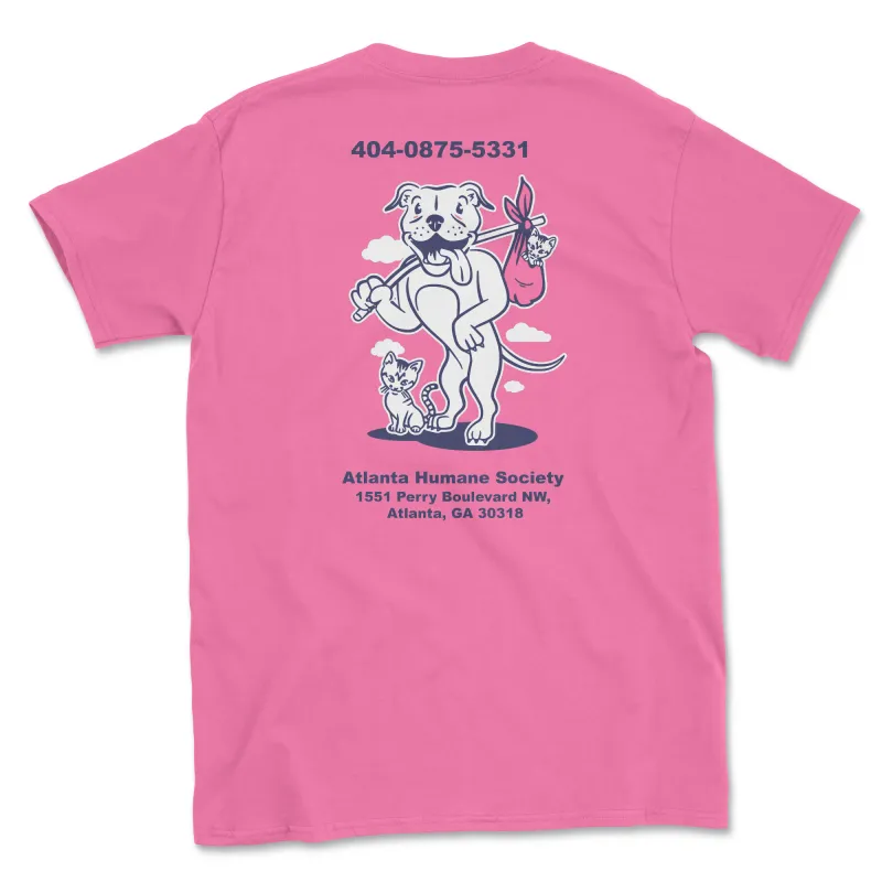 ATL Rescue (Atlanta Humane Society) (Adult Short Sleeve T-Shirt) sold by PAWZ