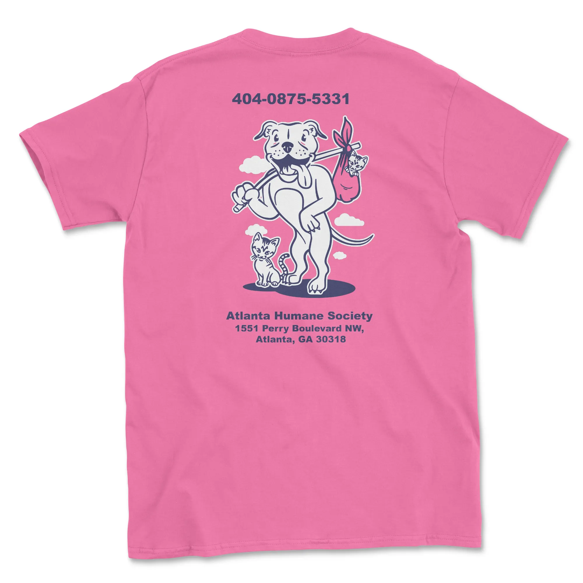 ATL Rescue (Atlanta Humane Society) (Adult Short Sleeve T-Shirt) sold by PAWZ