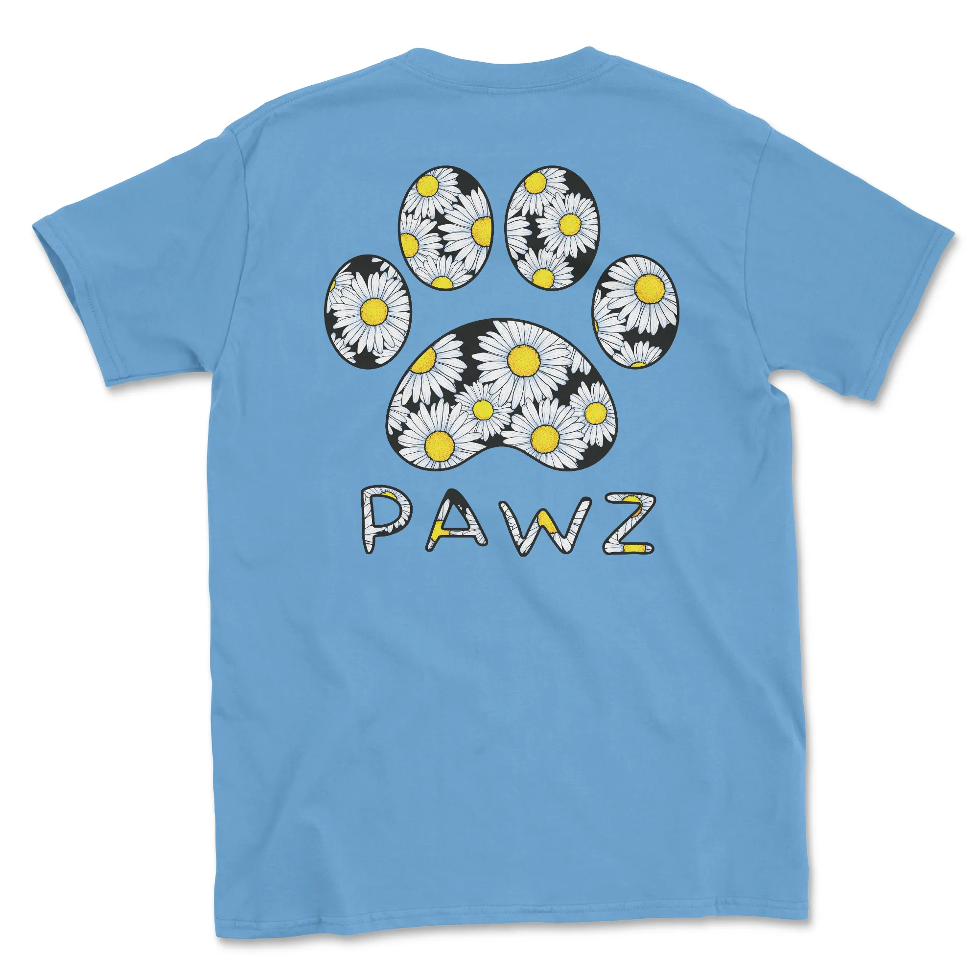 Daisy Print (Adult Short Sleeve T-Shirt) sold by PAWZ