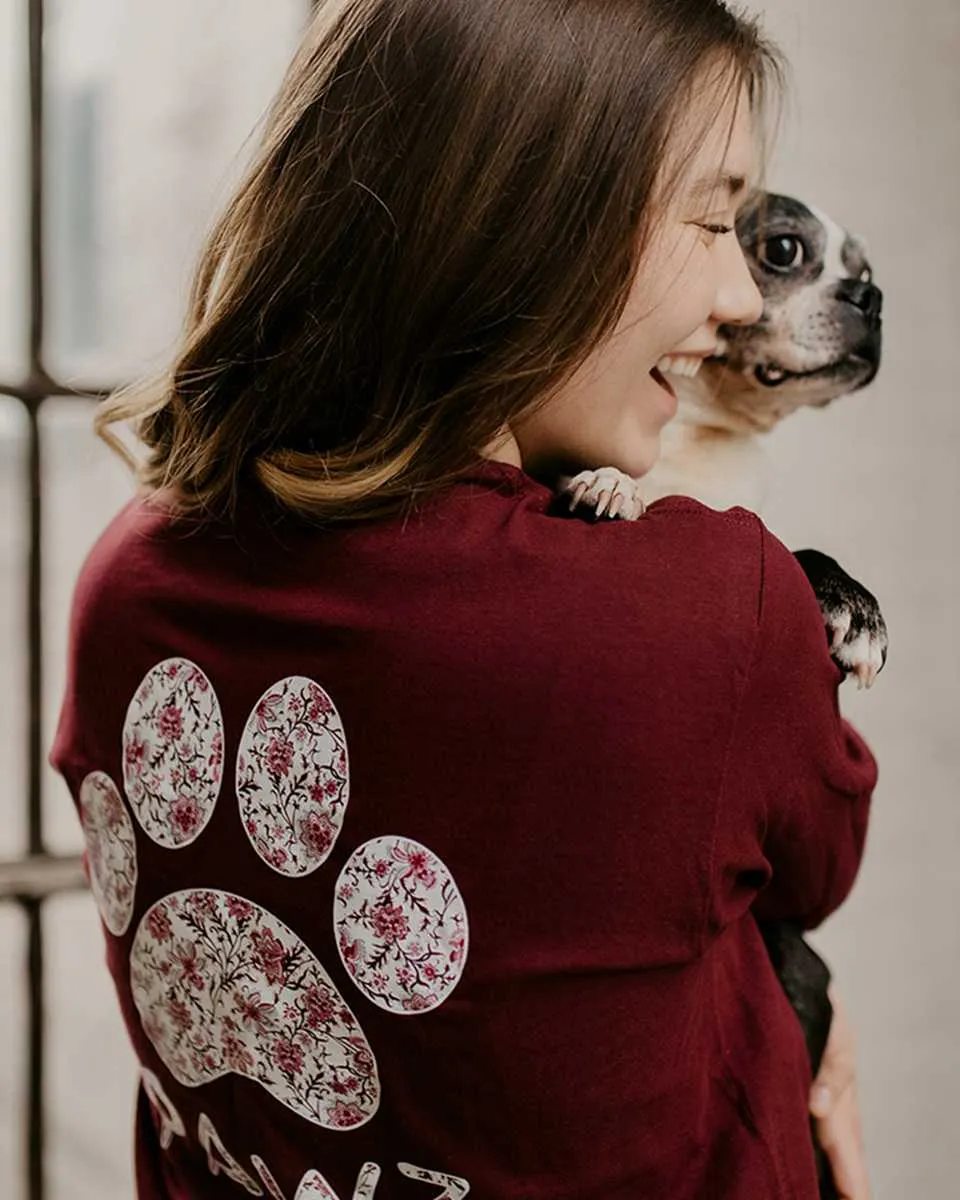 Mandala Paw (Adult Short Sleeve T-Shirt) sold by PAWZ product image thumbnail 3