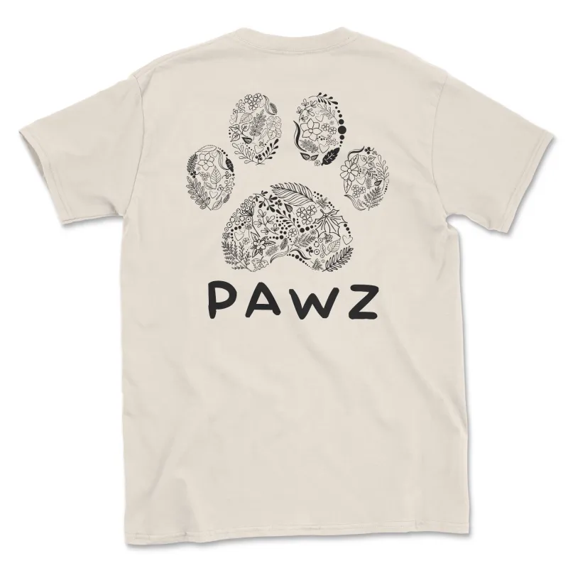 Leaves Print (Adult Short Sleeve T-Shirt) sold by PAWZ