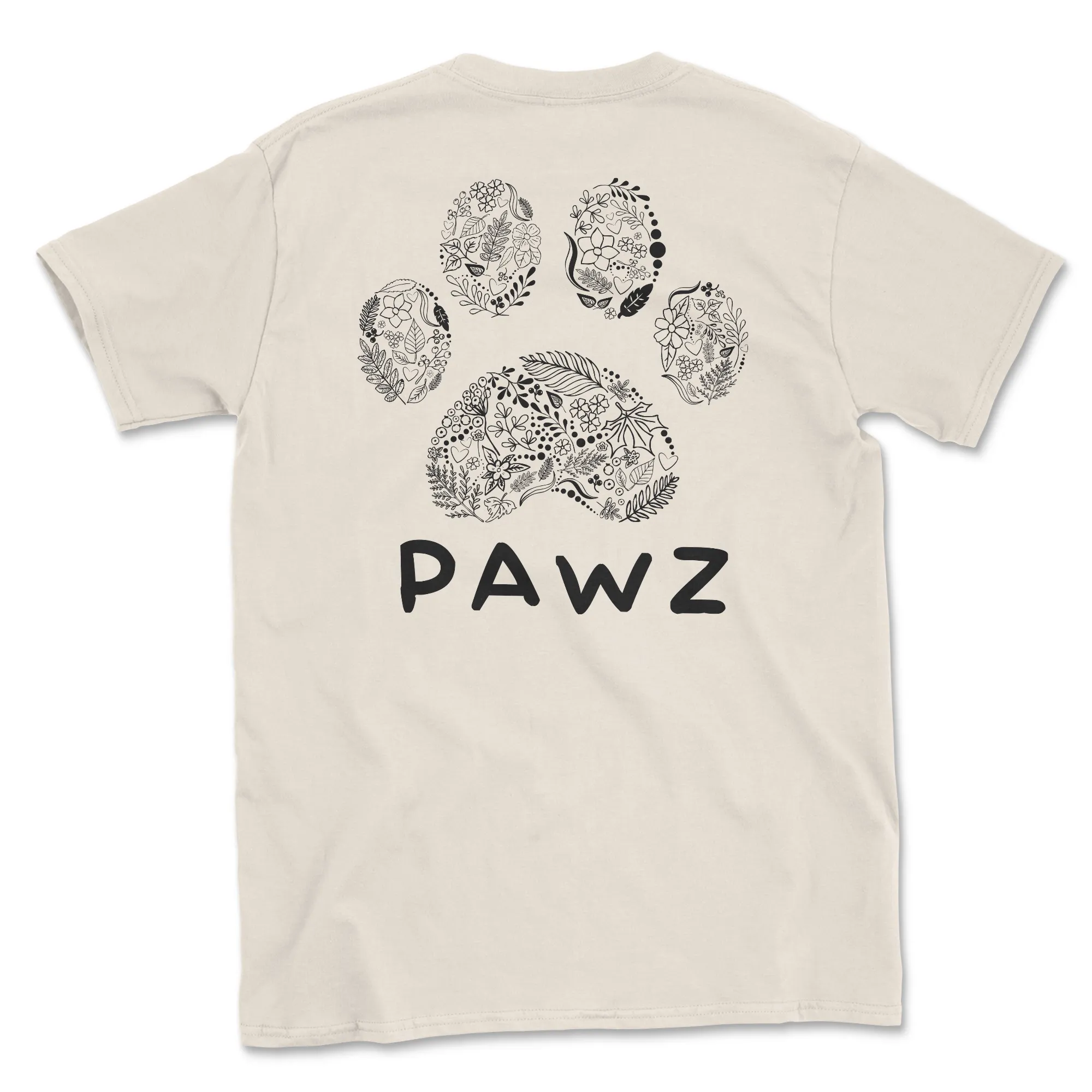 Leaves Print (Adult Short Sleeve T-Shirt) sold by PAWZ
