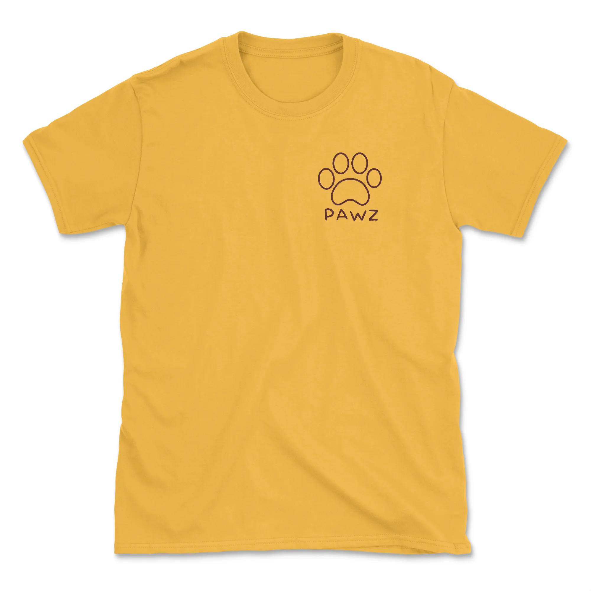 Sunflower Paw (Adult Short Sleeve T-Shirt) sold by PAWZ product image thumbnail 2