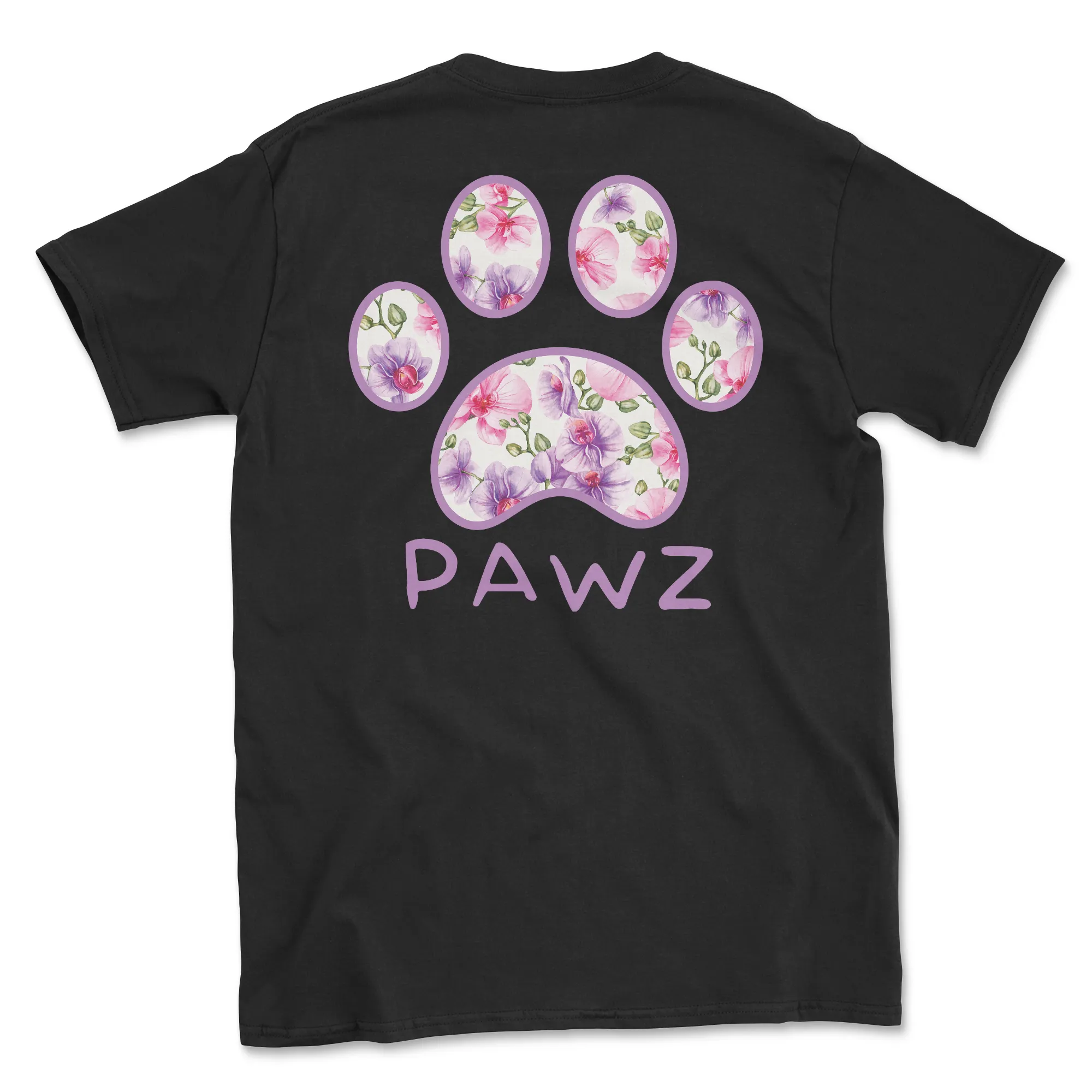 Orchid Fill (Adult Short Sleeve T-Shirt) sold by PAWZ