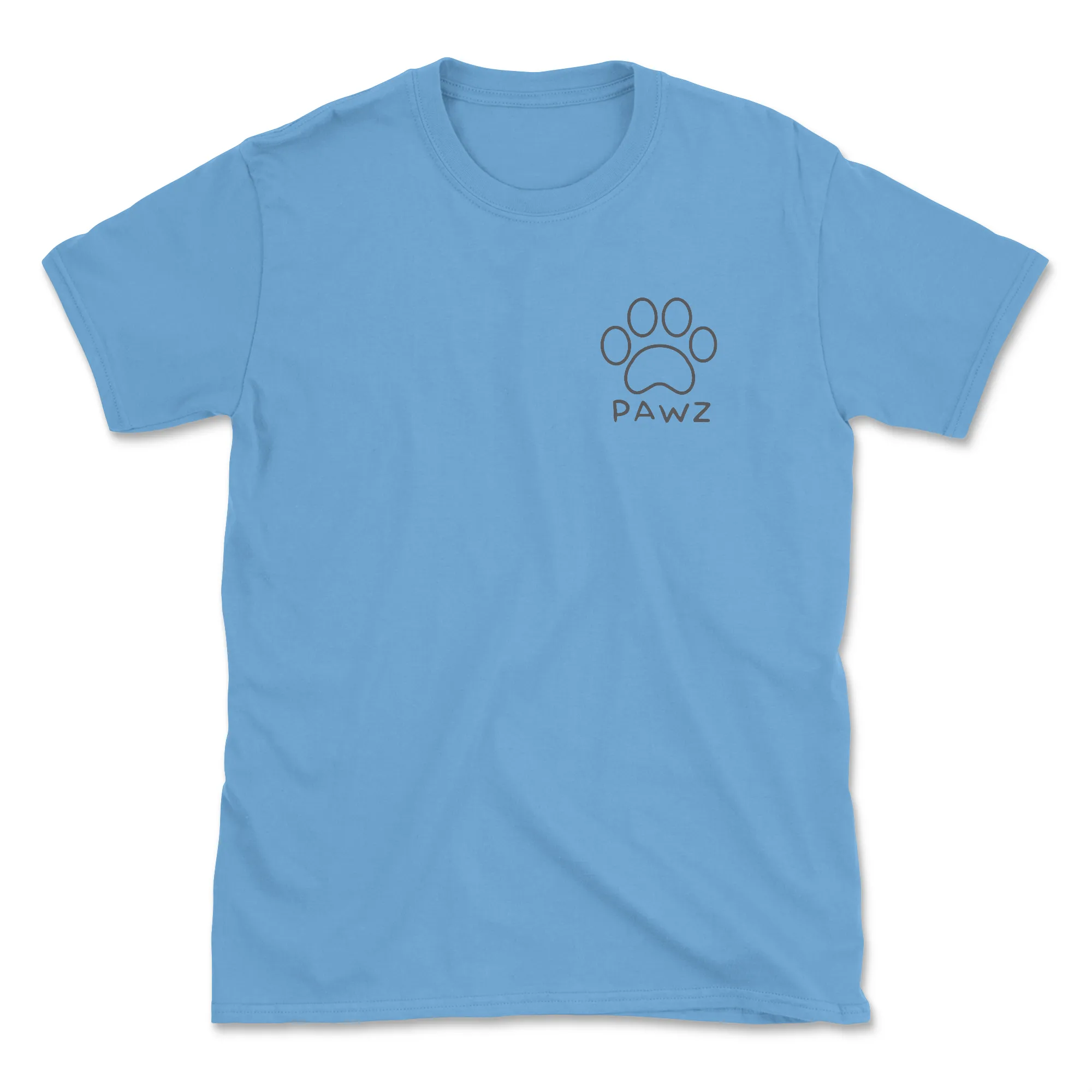 Hydrangea Paw (Adult Short Sleeve T-Shirt) sold by PAWZ product image thumbnail 2