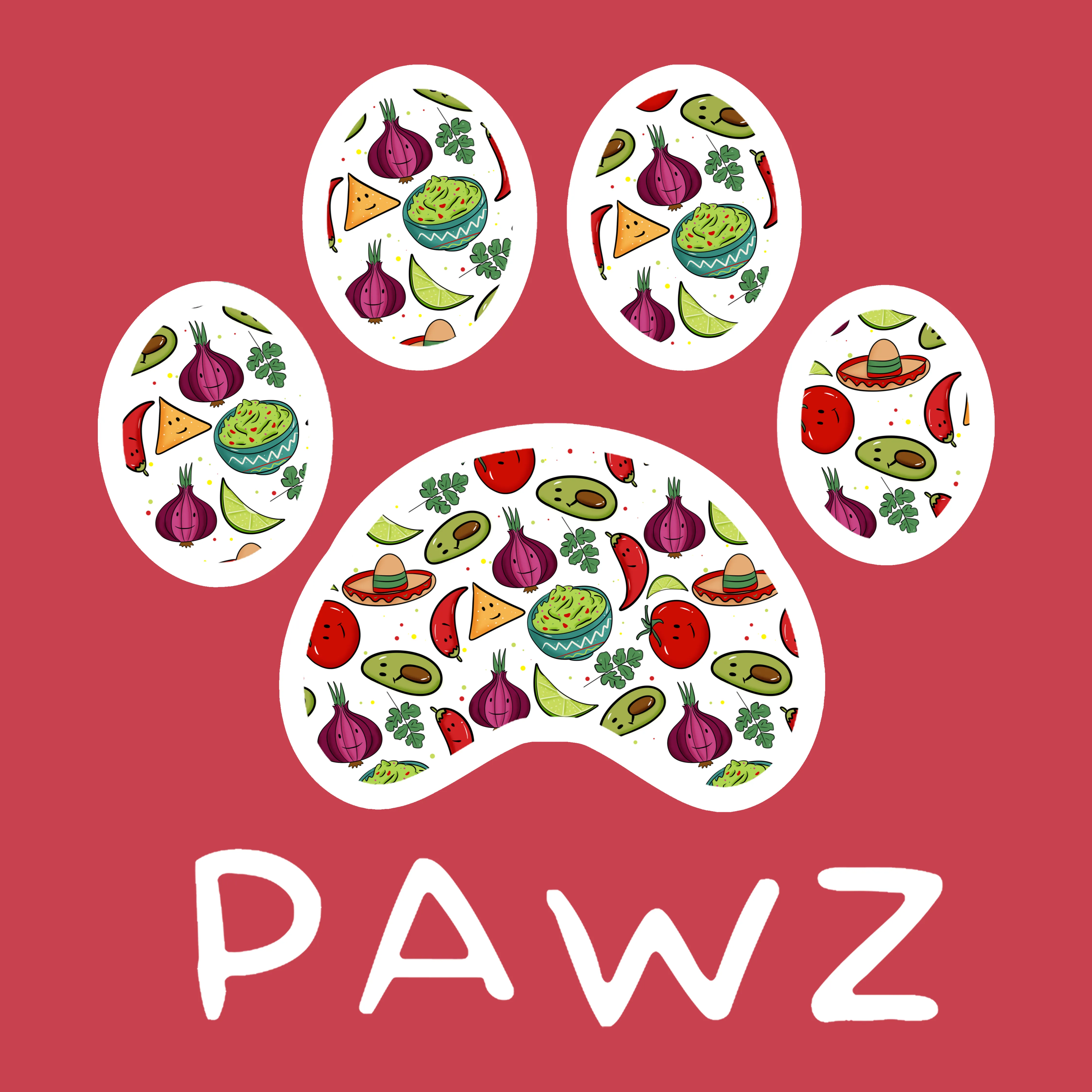 Chips & Salsa Pawz (Adult Tank Top) sold by PAWZ product image thumbnail 3