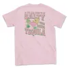 Salty Pawz - Light Pink (Adult Short Sleeve T-Shirt) sold by PAWZ