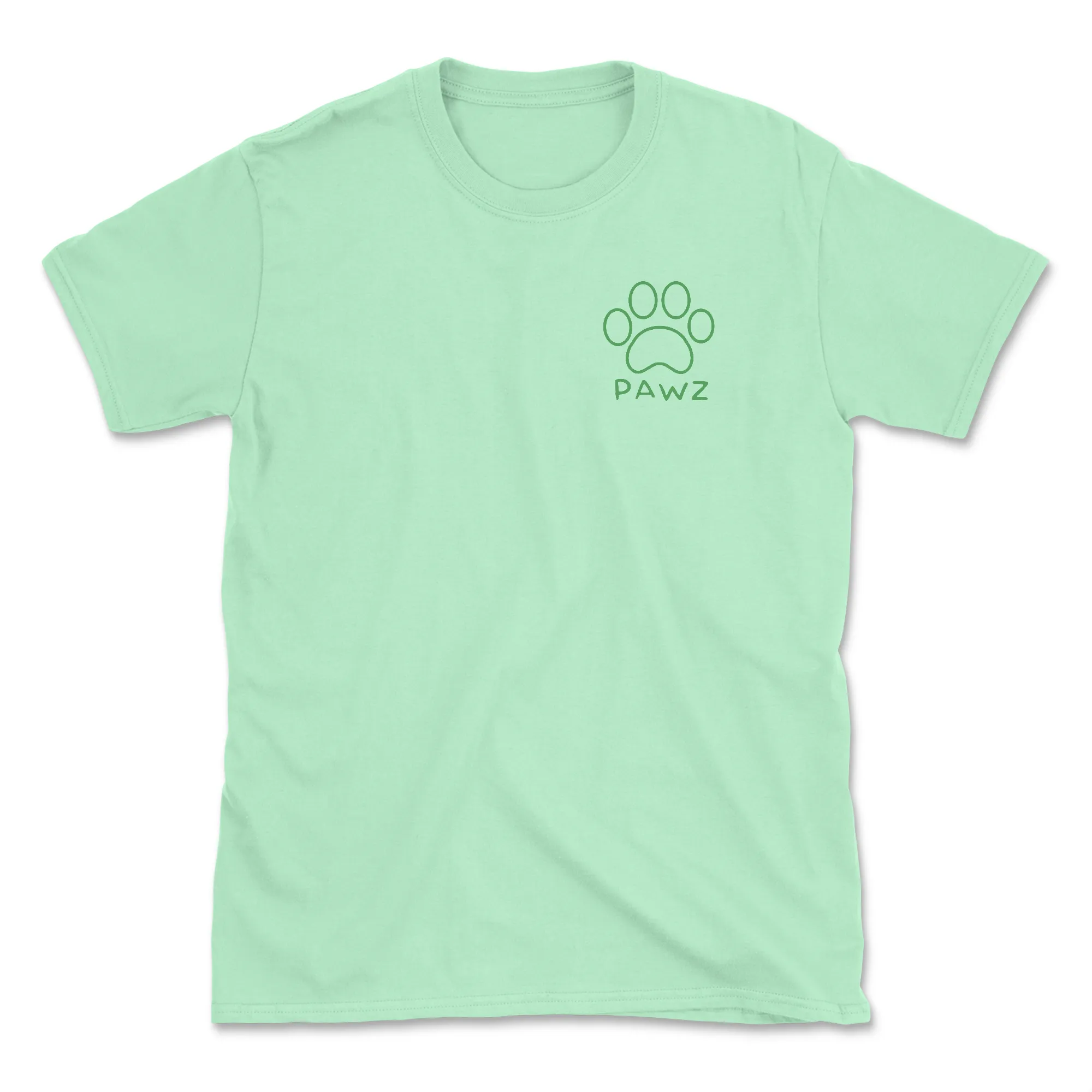 Salty Pawz - Mint (Adult Short Sleeve T-Shirt) sold by PAWZ product image thumbnail 2