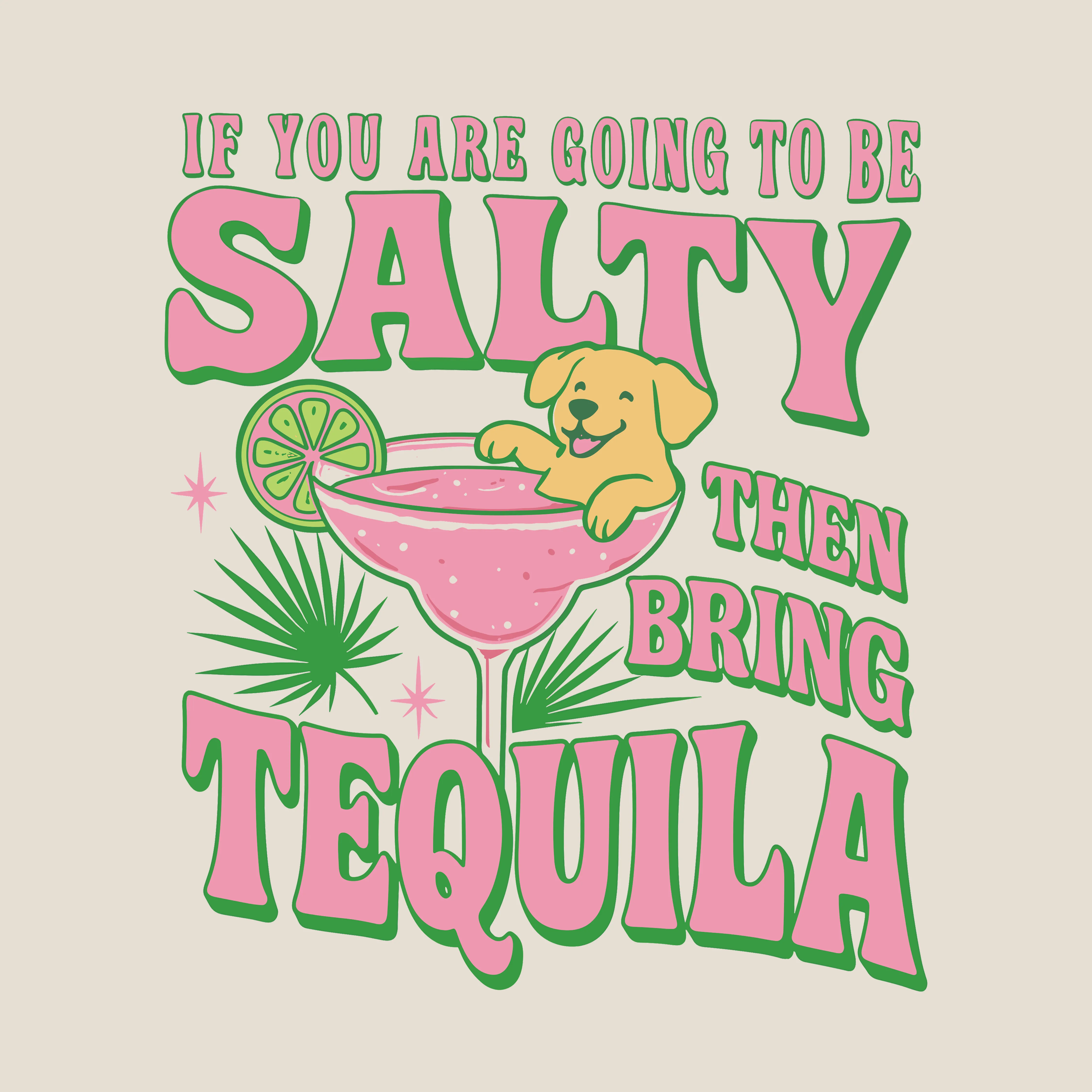 Salty Pawz - Natural (Adult Short Sleeve T-Shirt) sold by PAWZ product image thumbnail 3